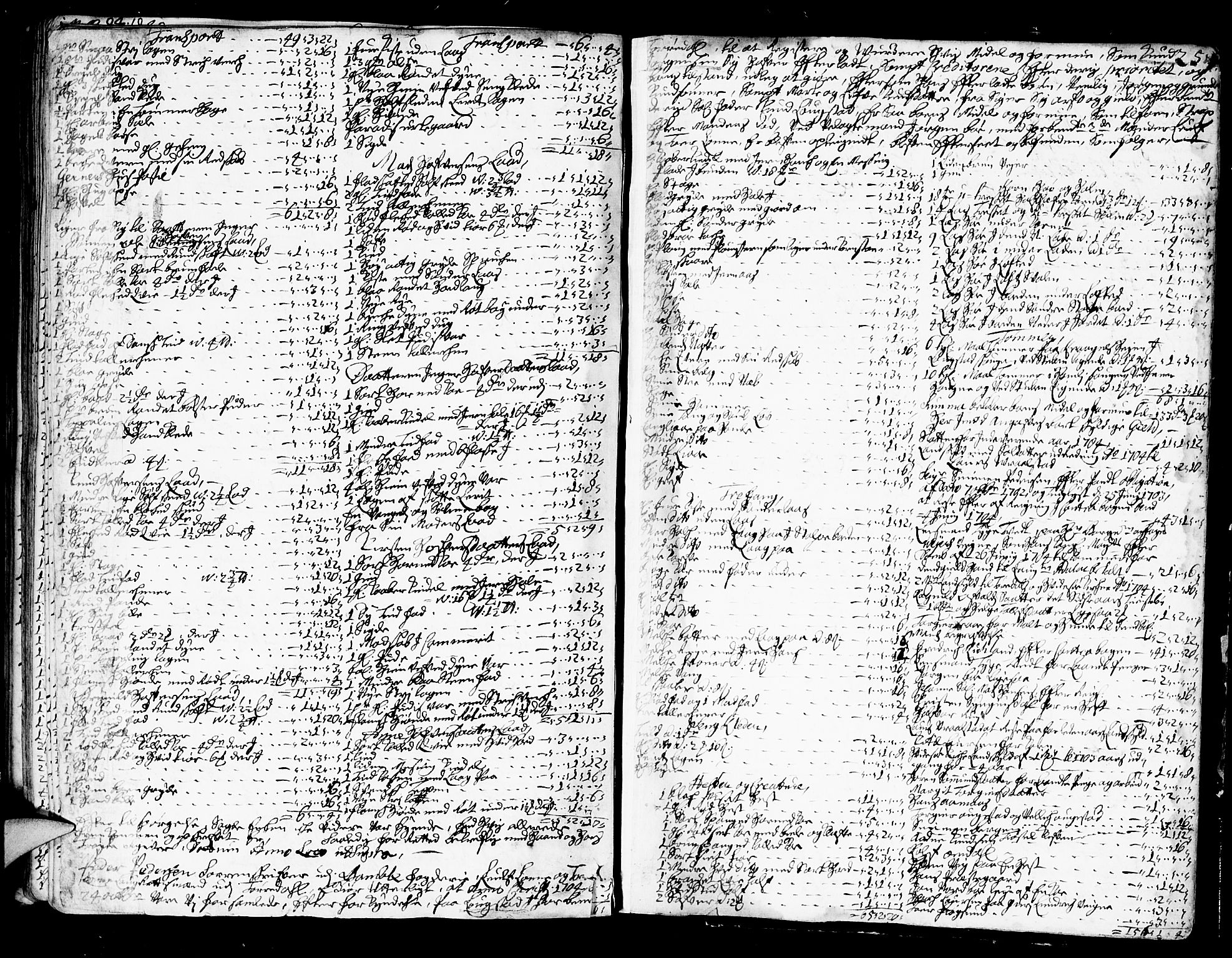 Bamble sorenskriveri, AV/SAKO-A-214/H/Hb/Hba/Hbaa/L0002: Skifteprotokoll, 1695-1705, p. 258b-259a