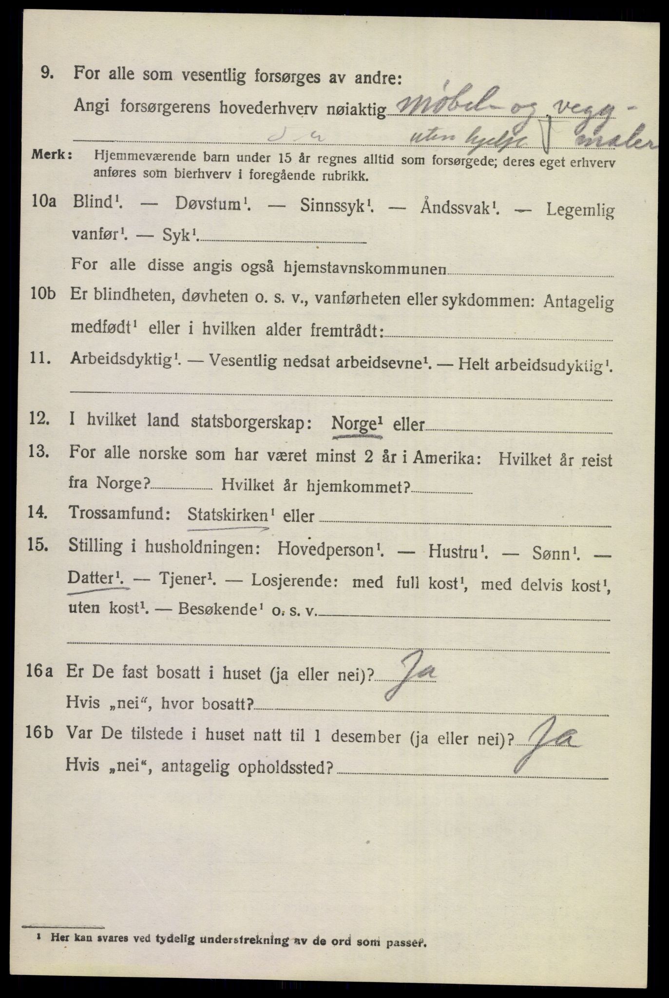 SAKO, 1920 census for Norderhov, 1920, p. 20341