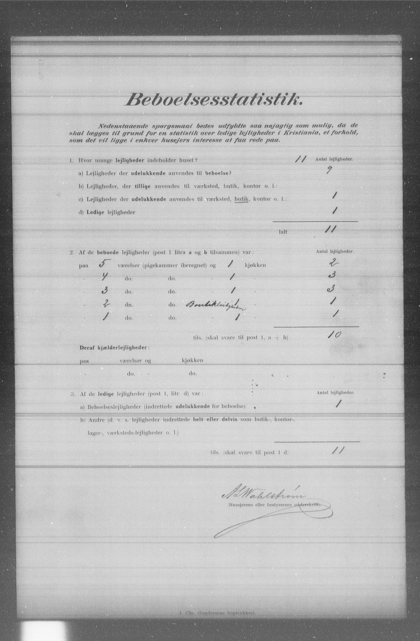 OBA, Municipal Census 1902 for Kristiania, 1902, p. 2729