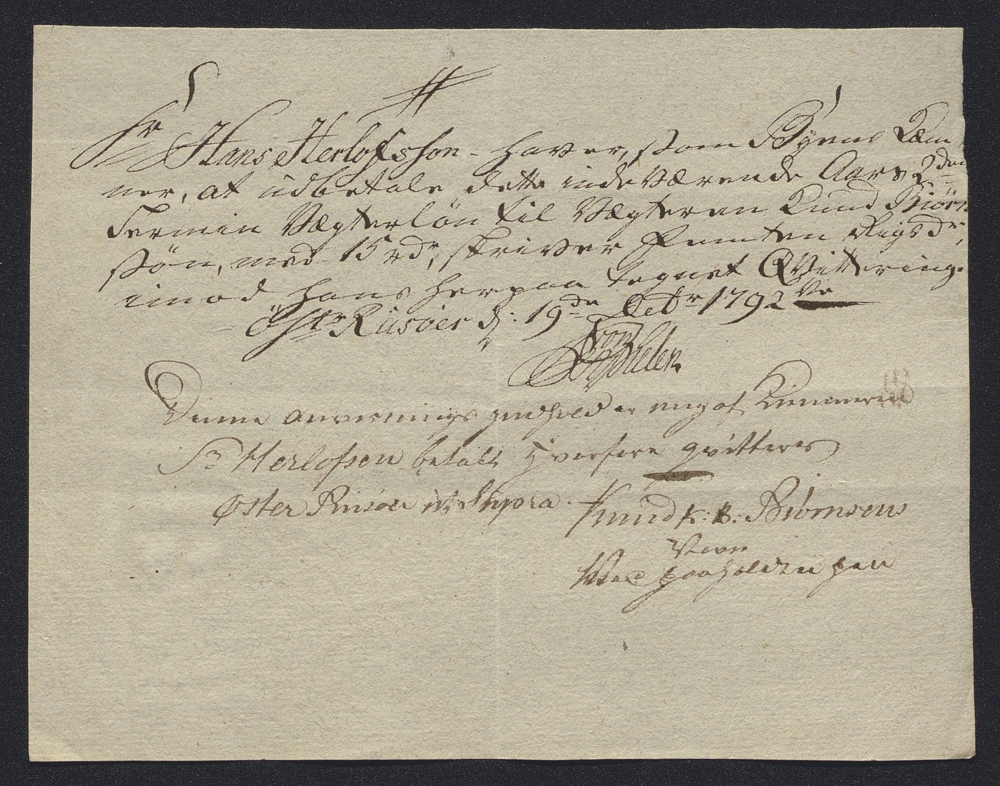 Danske Kanselli 1800-1814, AV/RA-EA-3024/K/Kk/Kka/Kkac/L0234: Kjøpstadregnskap Øster Risør, 1791-1795, p. 176