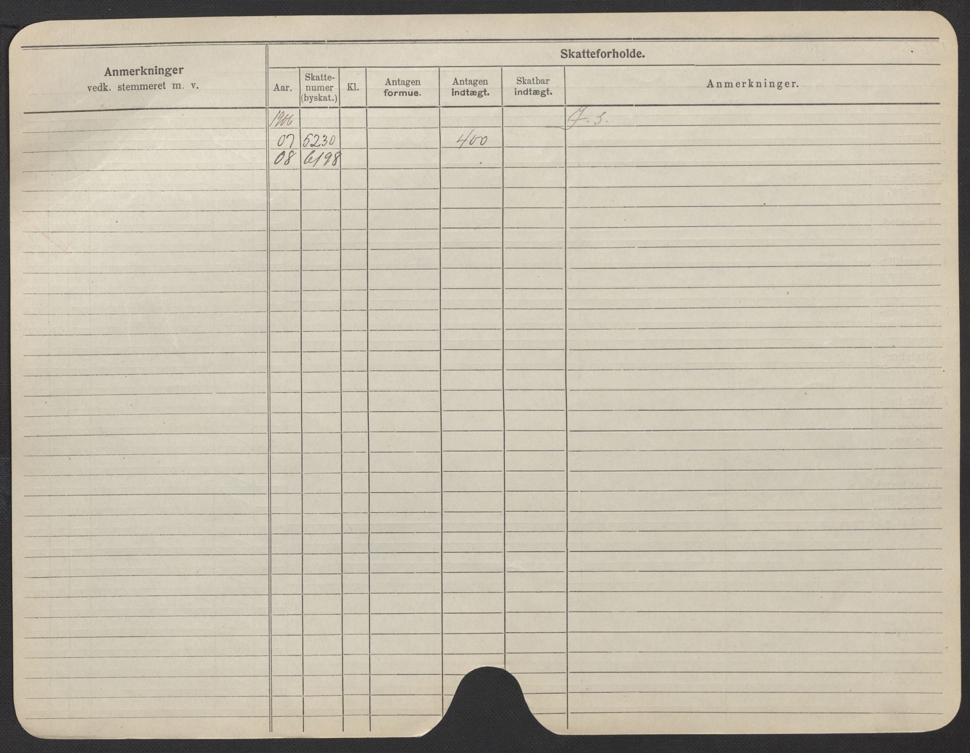 Oslo folkeregister, Registerkort, AV/SAO-A-11715/F/Fa/Fac/L0017: Kvinner, 1906-1914, p. 251b