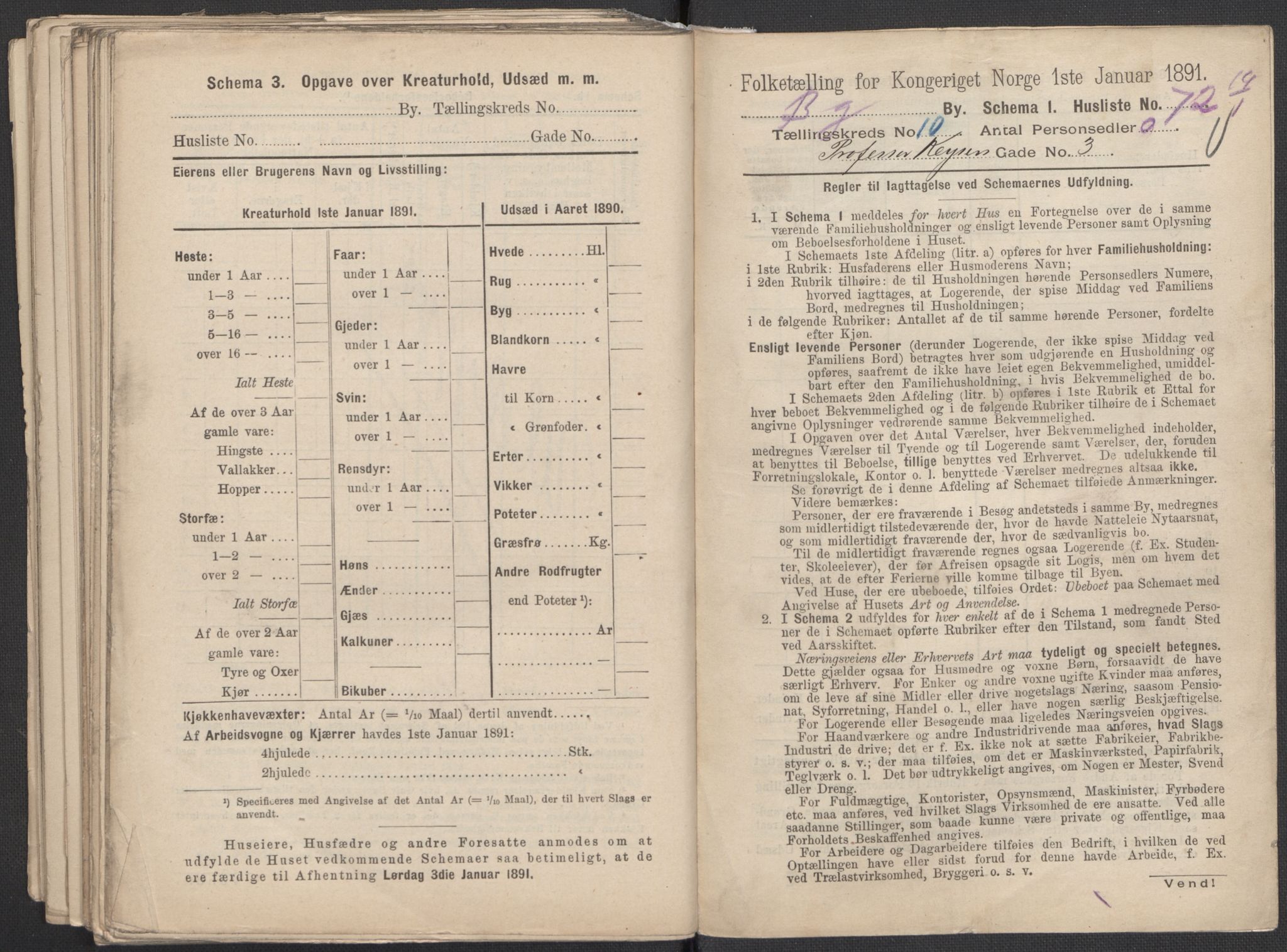 RA, 1891 Census for 1301 Bergen, 1891, p. 1749