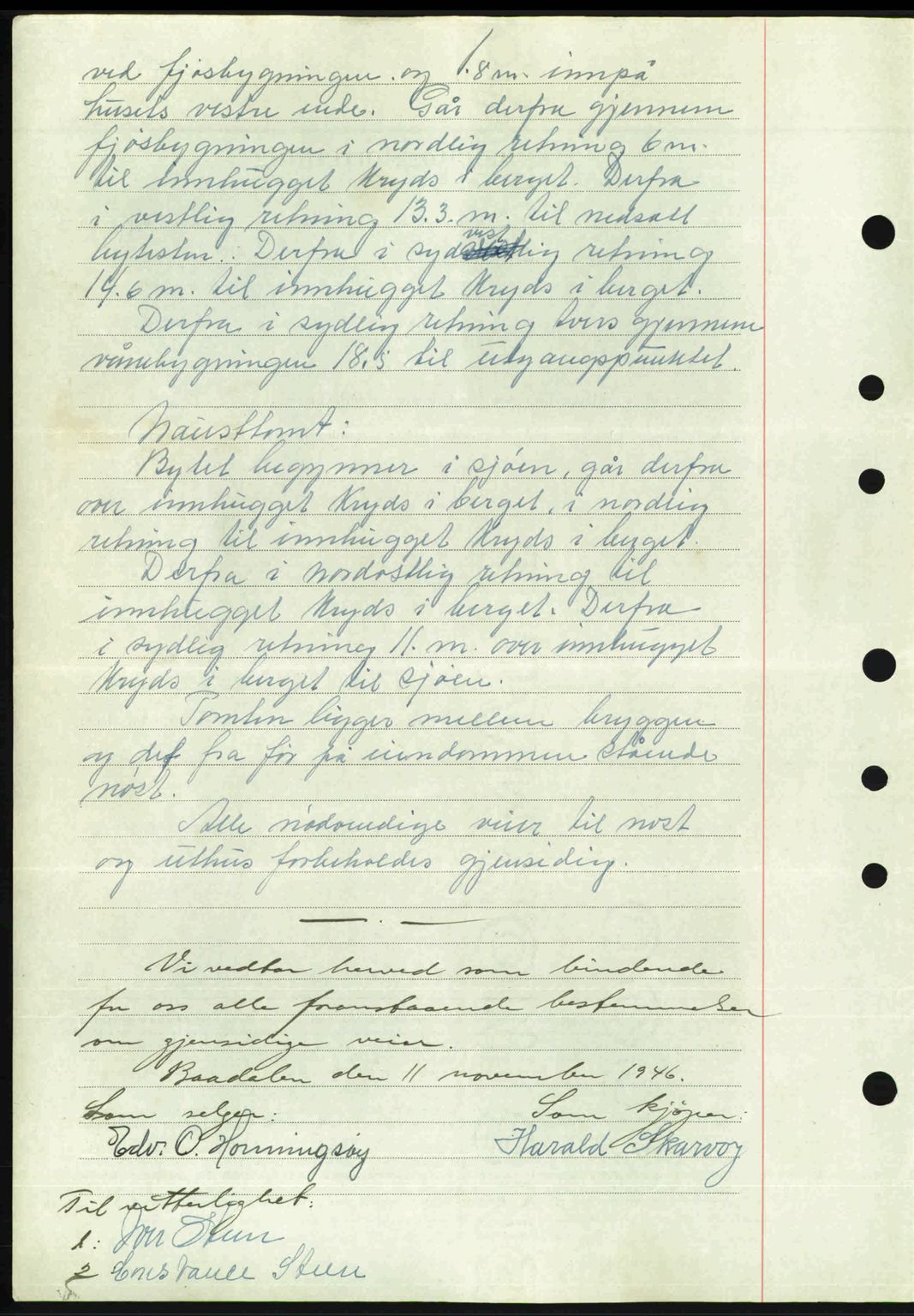 Nordmøre sorenskriveri, AV/SAT-A-4132/1/2/2Ca: Mortgage book no. A103, 1946-1947, Diary no: : 2333/1946