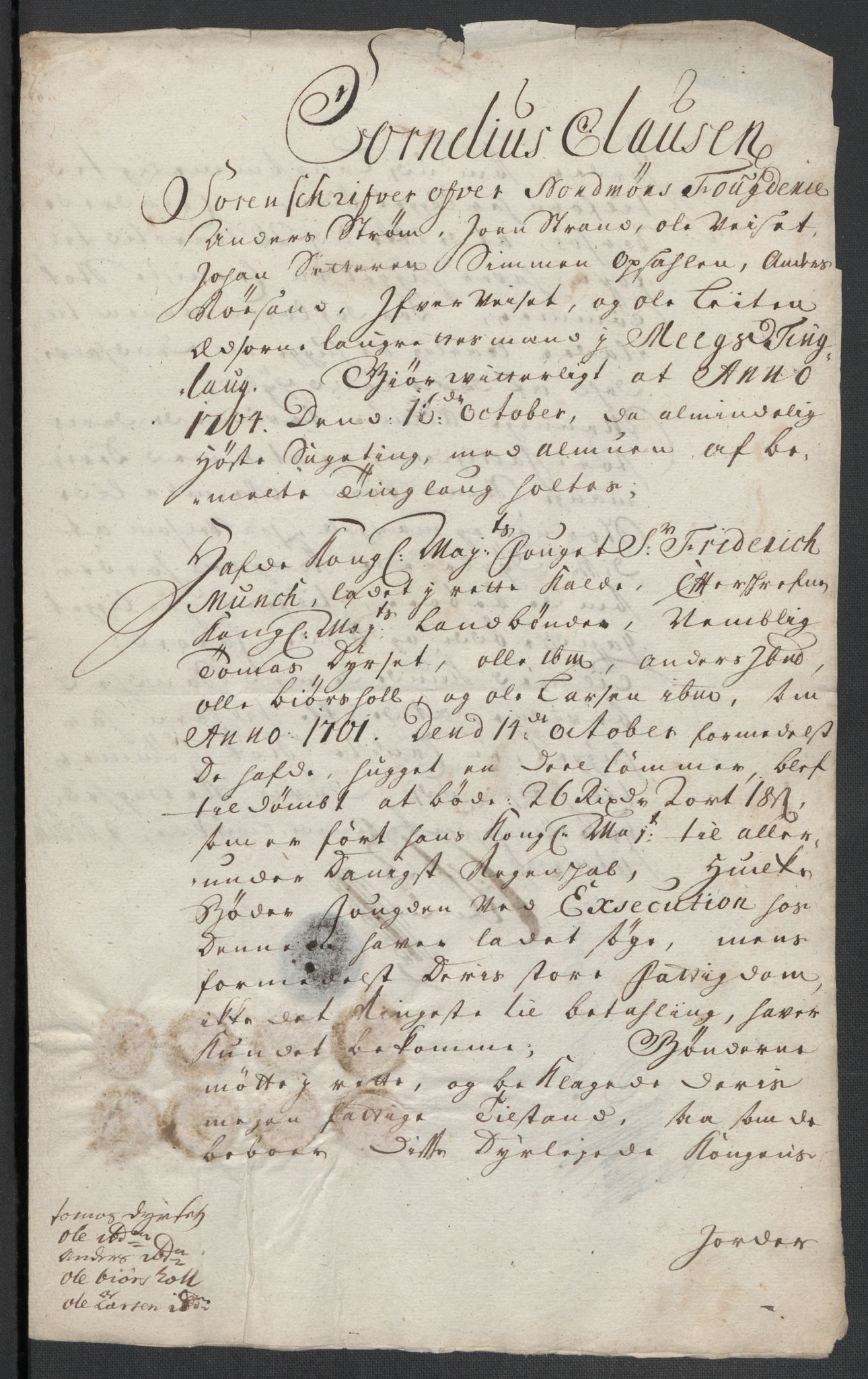 Rentekammeret inntil 1814, Reviderte regnskaper, Fogderegnskap, AV/RA-EA-4092/R56/L3740: Fogderegnskap Nordmøre, 1703-1704, p. 371