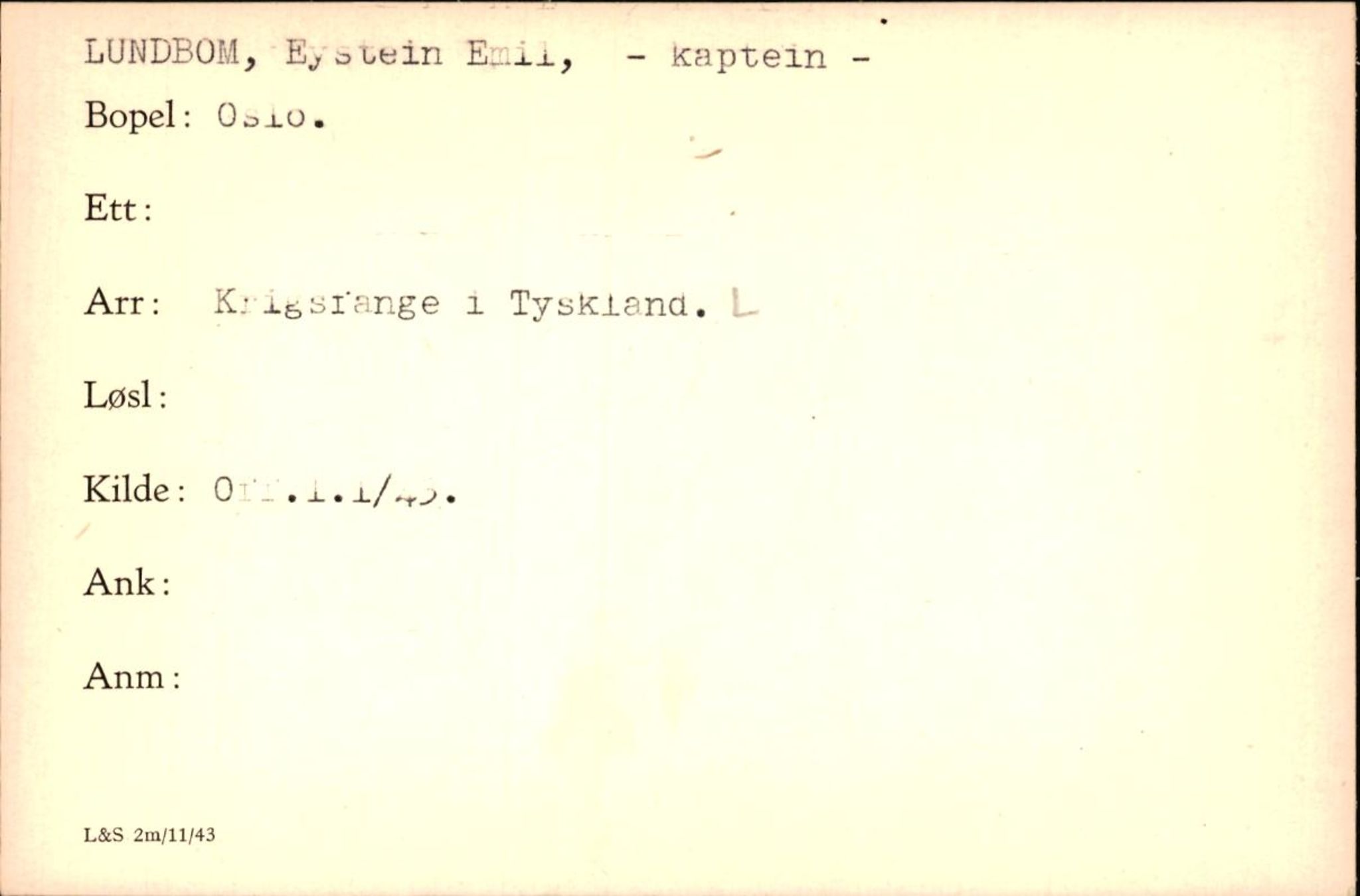 Forsvaret, Forsvarets krigshistoriske avdeling, AV/RA-RAFA-2017/Y/Yf/L0200: II-C-11-2102  -  Norske krigsfanger i Tyskland, 1940-1945, p. 661