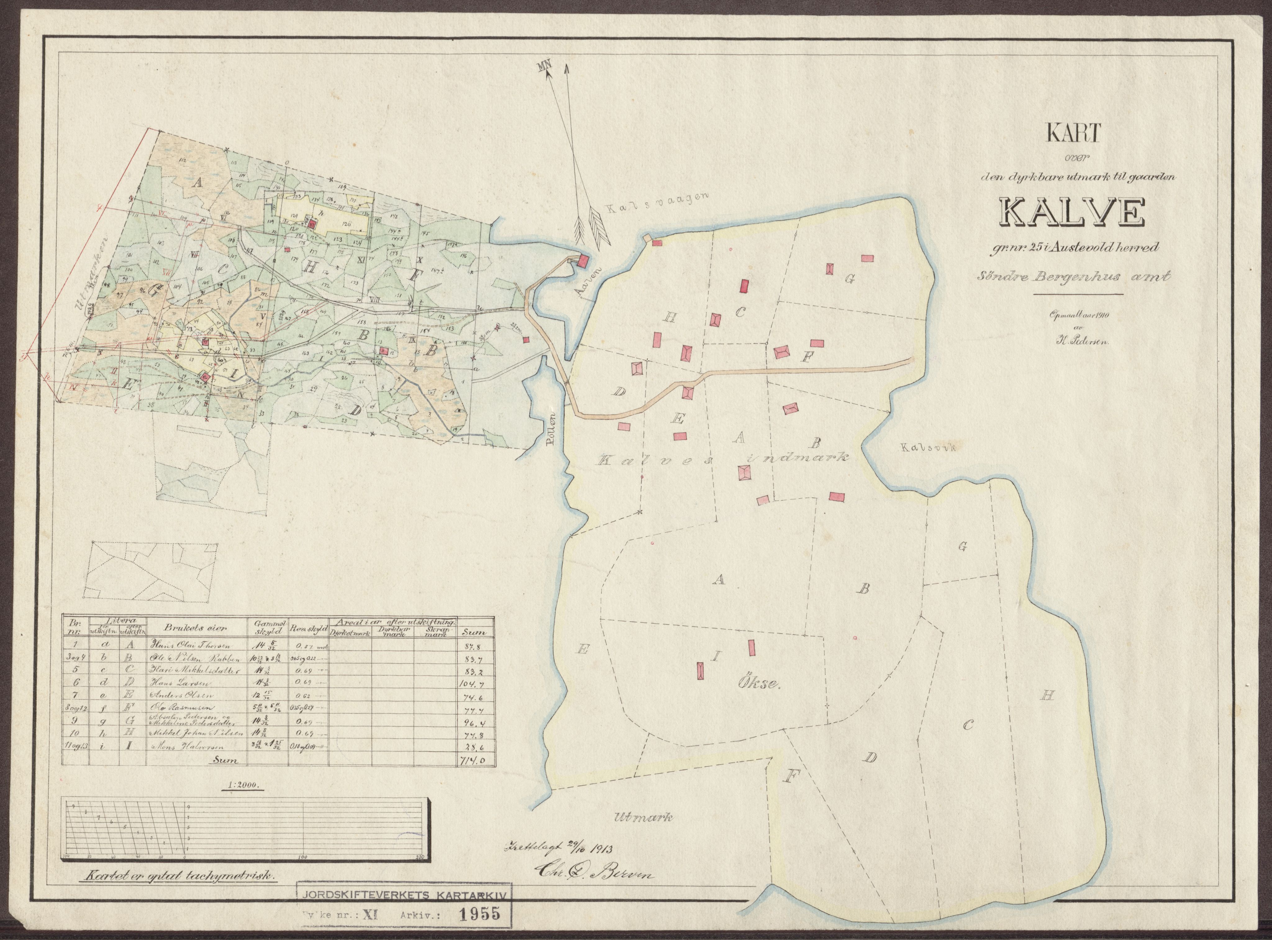 Jordskifteverkets kartarkiv, AV/RA-S-3929/T, 1859-1988, p. 2137