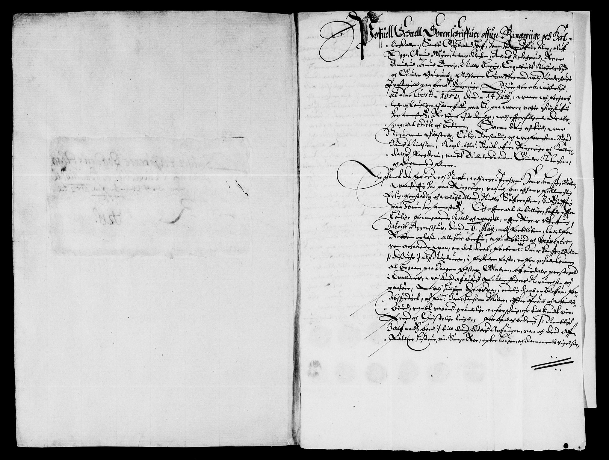 Rentekammeret inntil 1814, Reviderte regnskaper, Lensregnskaper, AV/RA-EA-5023/R/Rb/Rba/L0210: Akershus len, 1652-1653