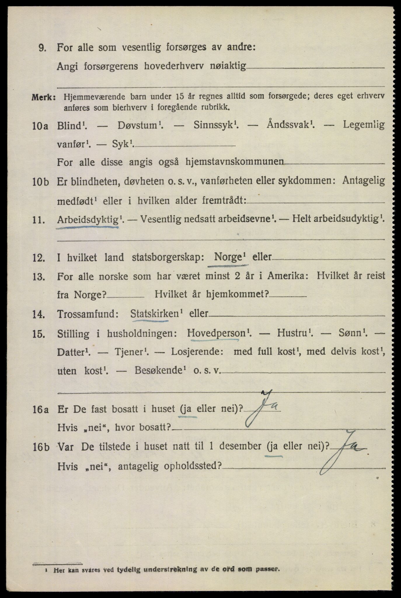 SAKO, 1920 census for Andebu, 1920, p. 2635