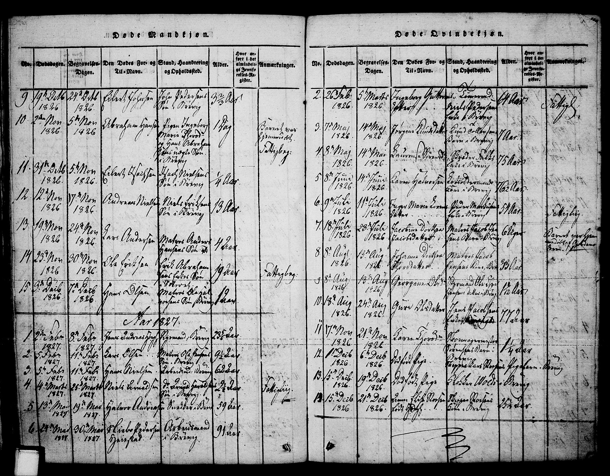 Brevik kirkebøker, AV/SAKO-A-255/F/Fa/L0004: Parish register (official) no. 4, 1814-1846, p. 108