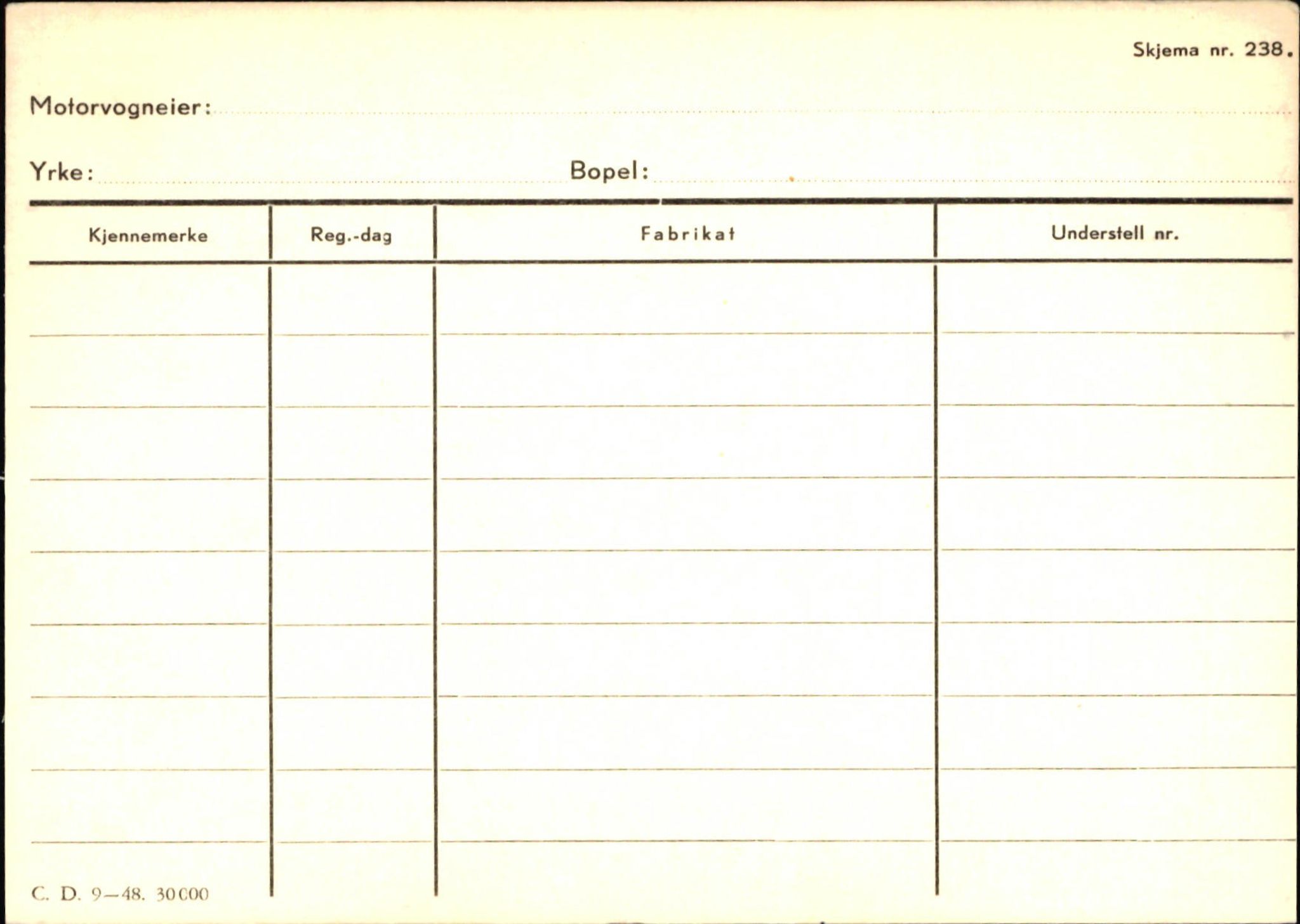 Statens vegvesen, Sogn og Fjordane vegkontor, SAB/A-5301/4/F/L0132: Eigarregister Askvoll A-Å. Balestrand A-Å, 1945-1975, p. 2041