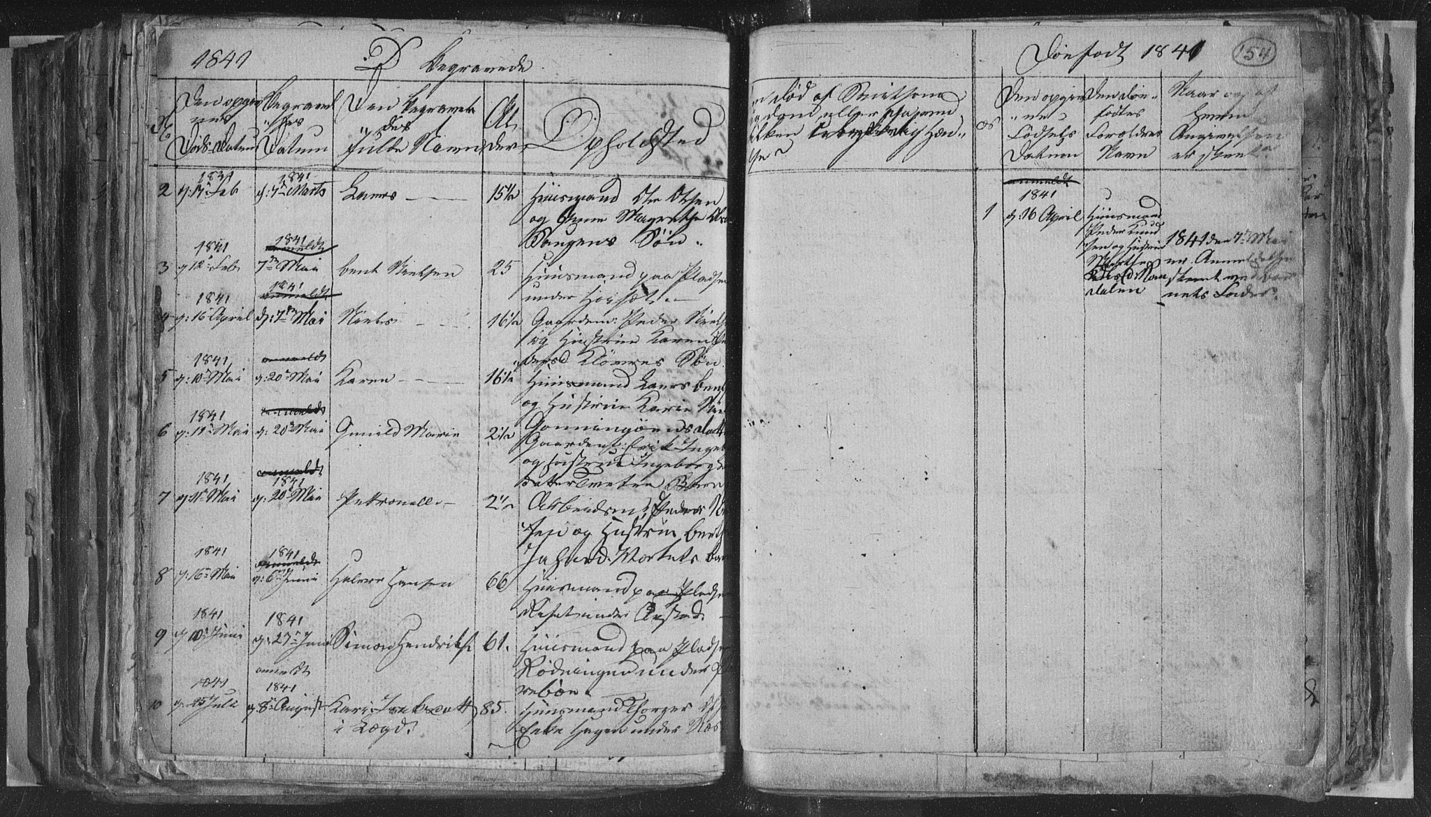Siljan kirkebøker, SAKO/A-300/G/Ga/L0001: Parish register (copy) no. 1, 1827-1847, p. 154