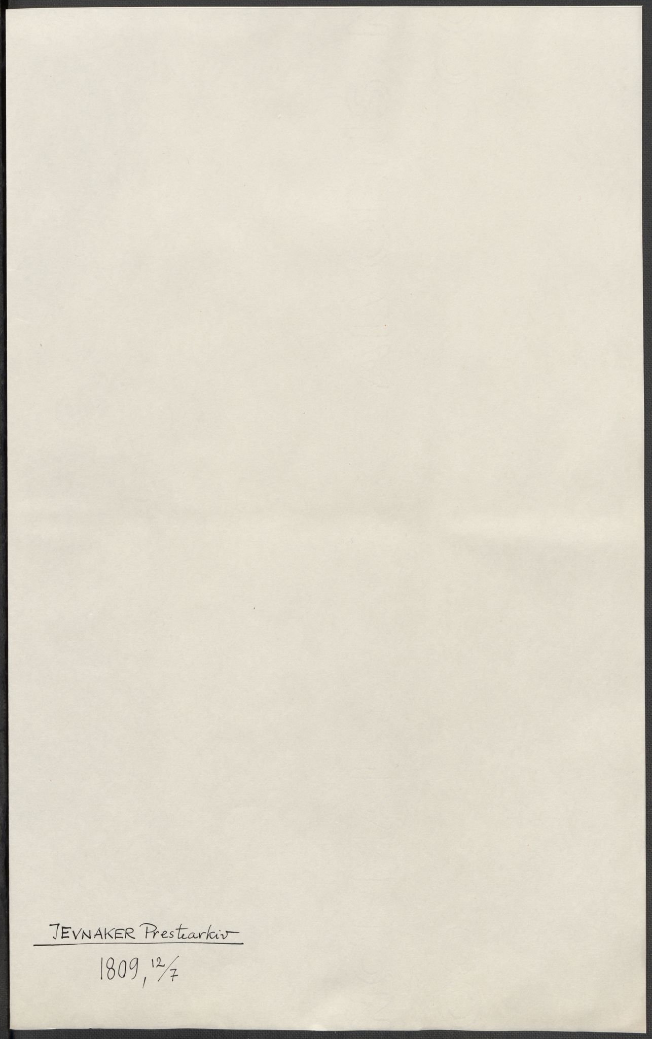 Riksarkivets diplomsamling, RA/EA-5965/F15/L0014: Prestearkiv - Oppland, 1696-1879, p. 205