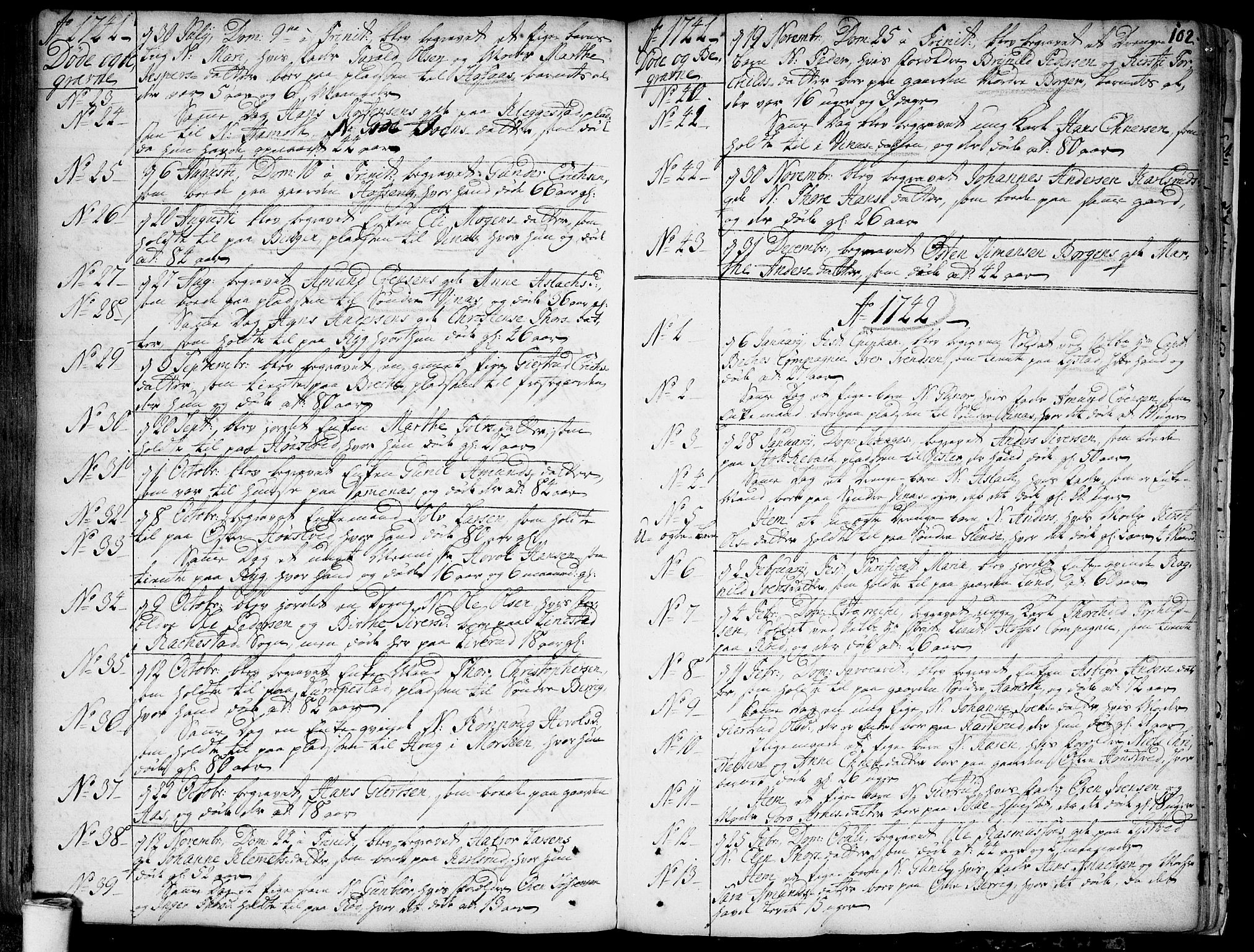 Skiptvet prestekontor Kirkebøker, SAO/A-20009/F/Fa/L0002: Parish register (official) no. 2, 1734-1759, p. 102
