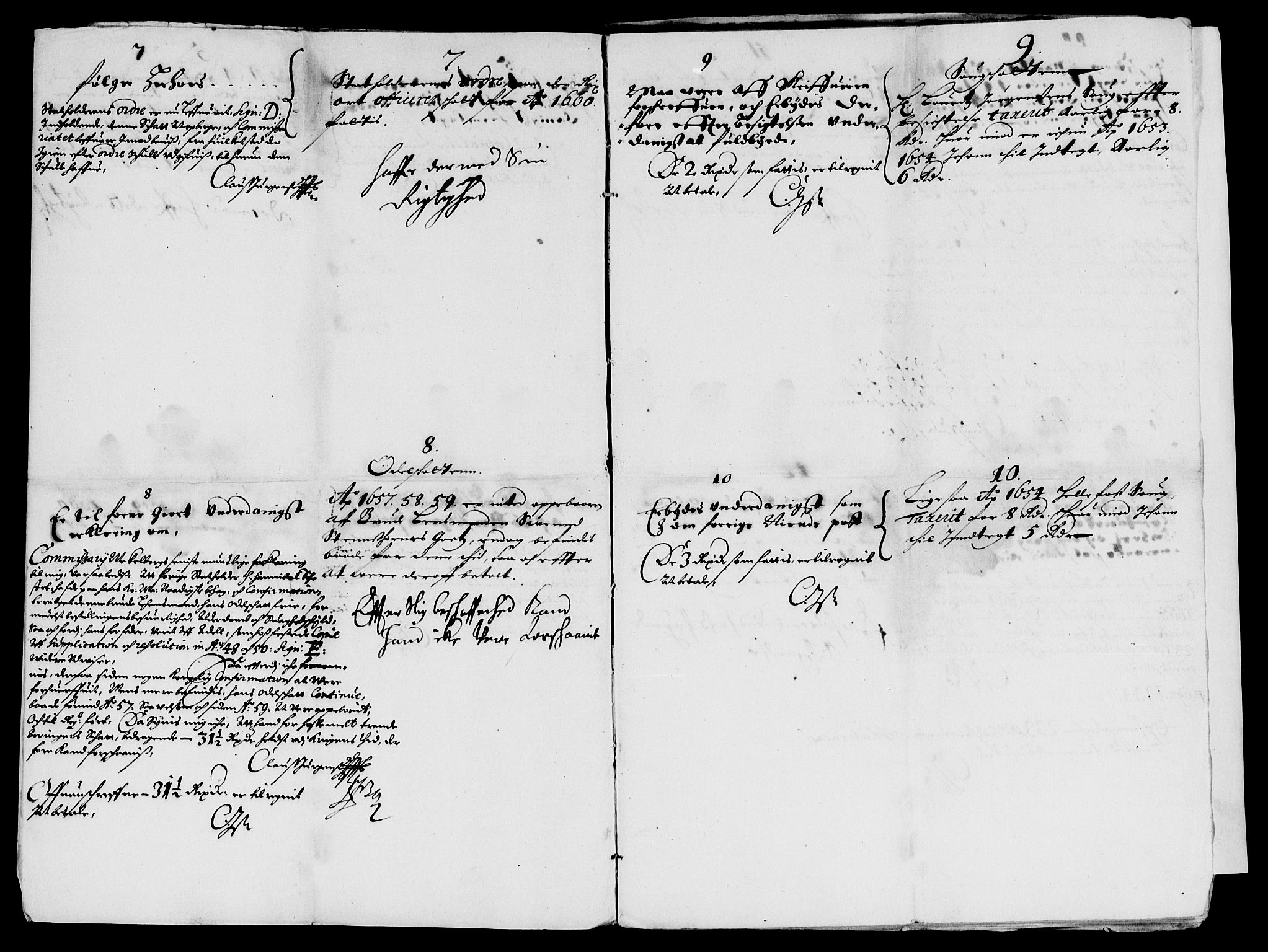 Rentekammeret inntil 1814, Reviderte regnskaper, Lensregnskaper, AV/RA-EA-5023/R/Rb/Rbm/L0010: Eiker len, 1660-1663