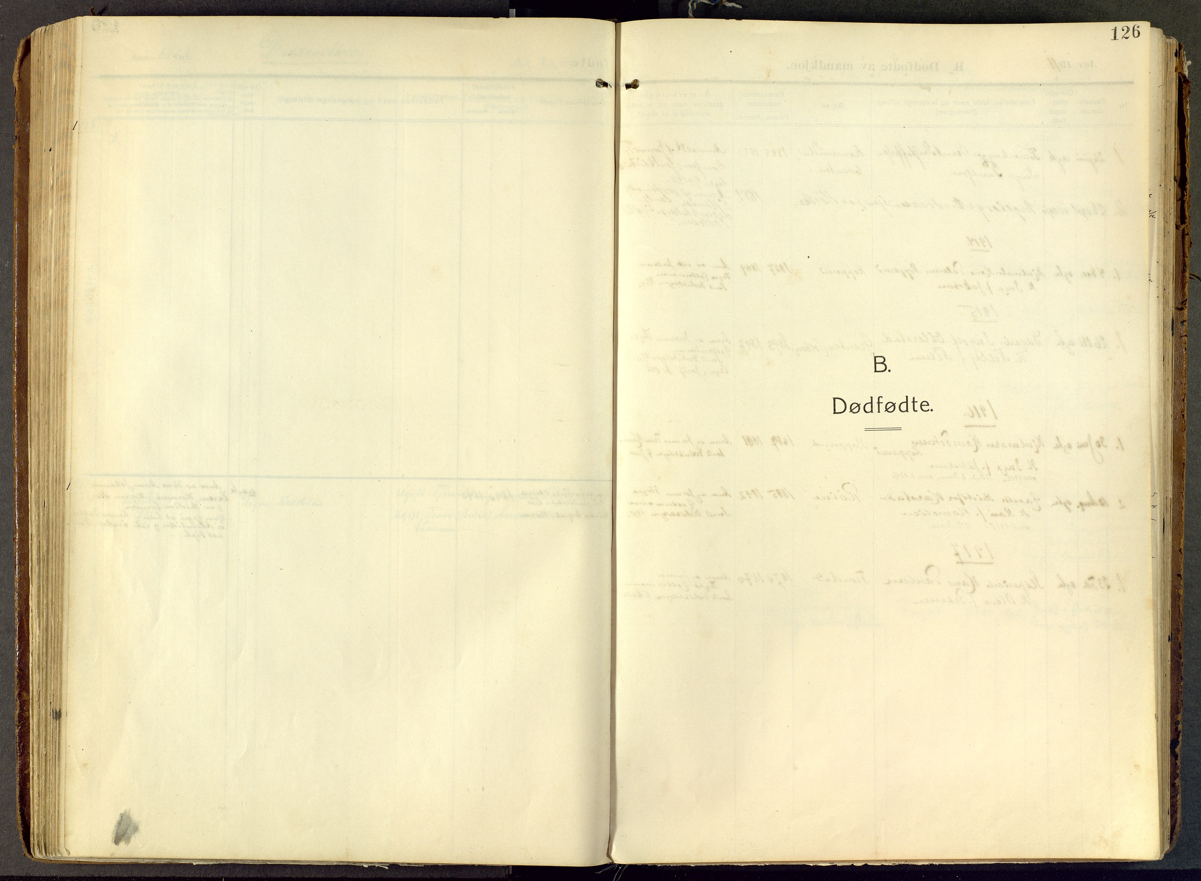 Parish register (official) no. III 1, 1910-1936, p. 126
