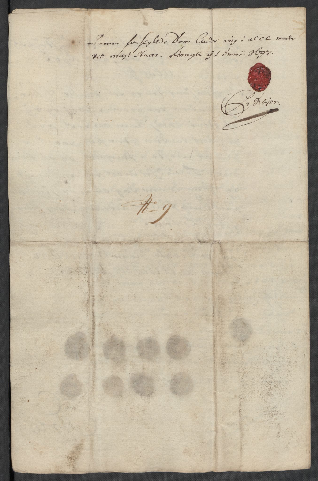 Rentekammeret inntil 1814, Reviderte regnskaper, Fogderegnskap, AV/RA-EA-4092/R61/L4106: Fogderegnskap Strinda og Selbu, 1696-1697, p. 286