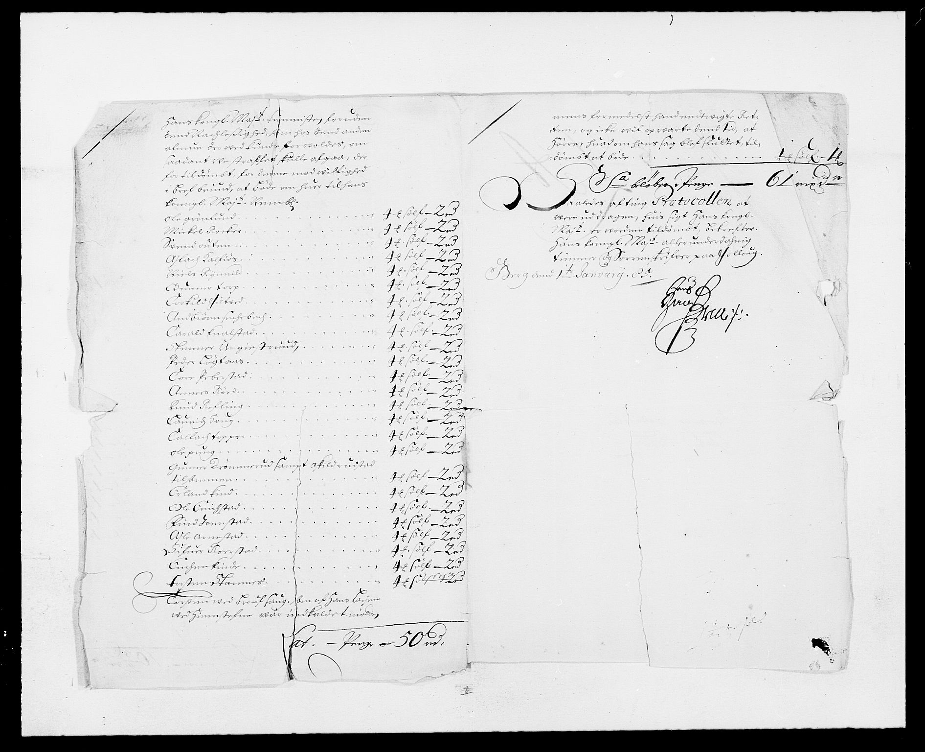 Rentekammeret inntil 1814, Reviderte regnskaper, Fogderegnskap, RA/EA-4092/R09/L0431: Fogderegnskap Follo, 1684, p. 3