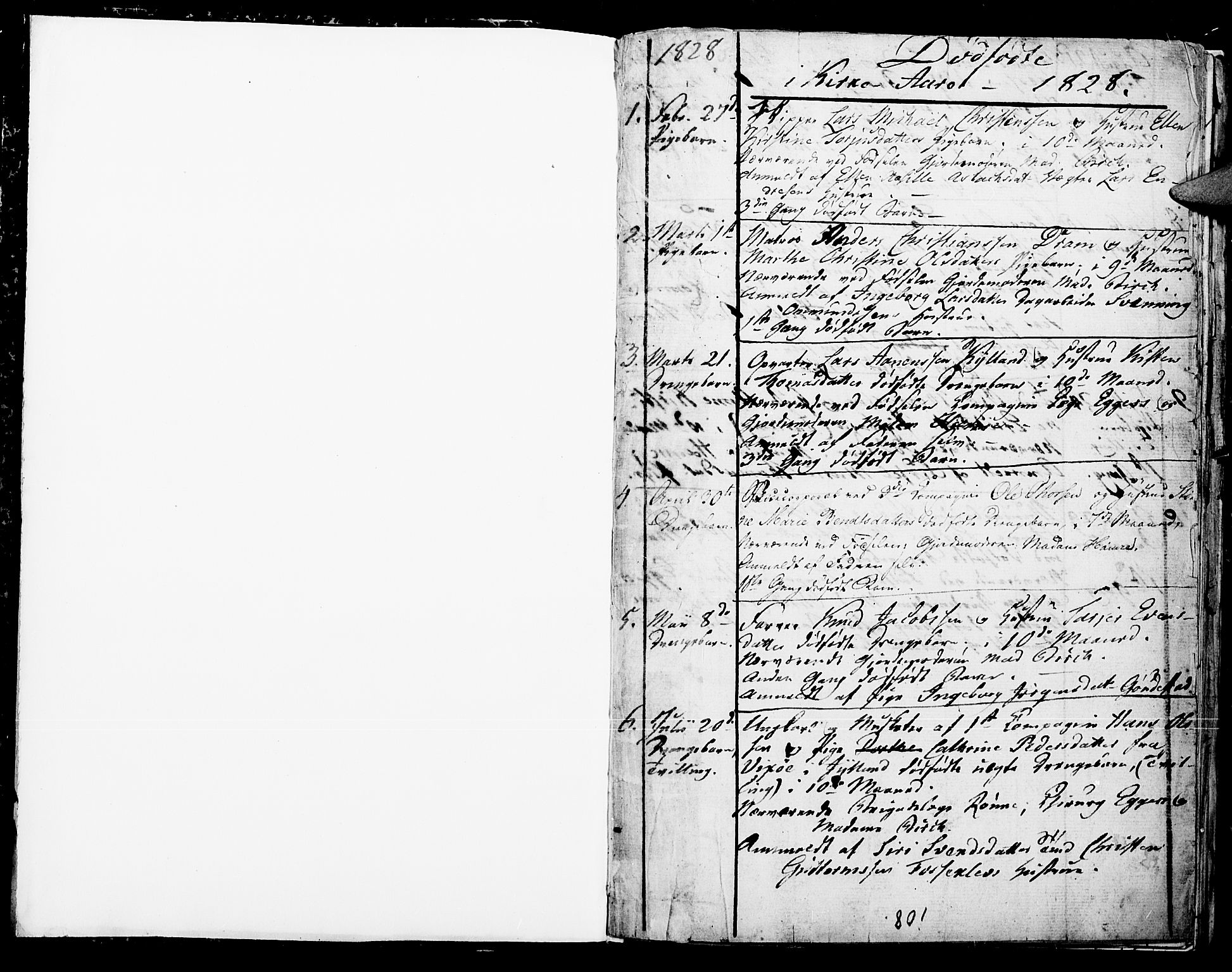 Kristiansand domprosti, AV/SAK-1112-0006/F/Fb/L0005: Parish register (copy) no. B 5, 1827-1828, p. 108-109