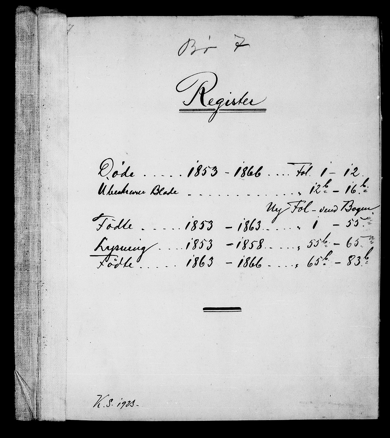 Bø kirkebøker, AV/SAKO-A-257/G/Ga/L0002: Parish register (copy) no. 2, 1853-1866