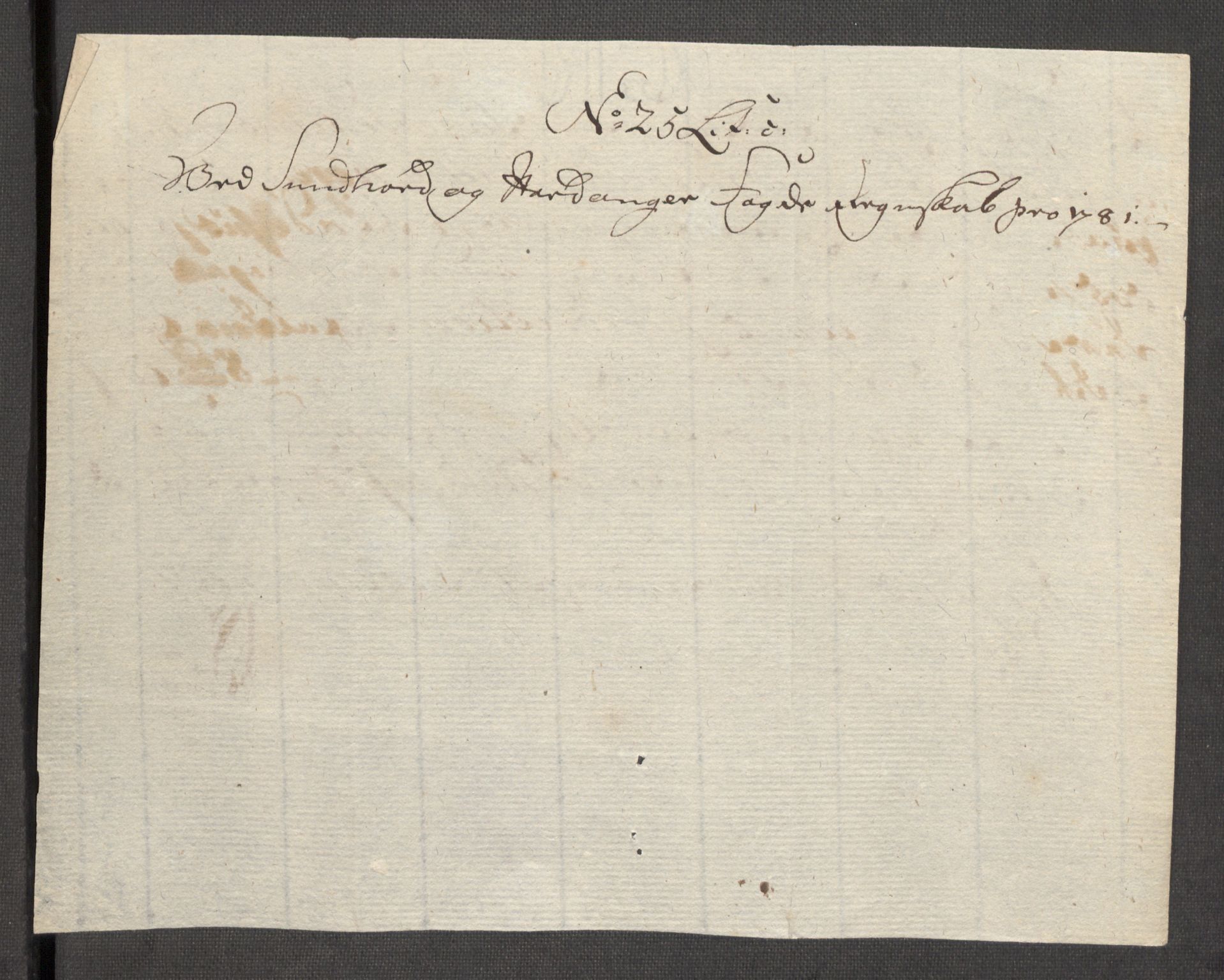 Rentekammeret inntil 1814, Reviderte regnskaper, Fogderegnskap, AV/RA-EA-4092/R48/L3097: Fogderegnskap Sunnhordland og Hardanger, 1781, p. 198