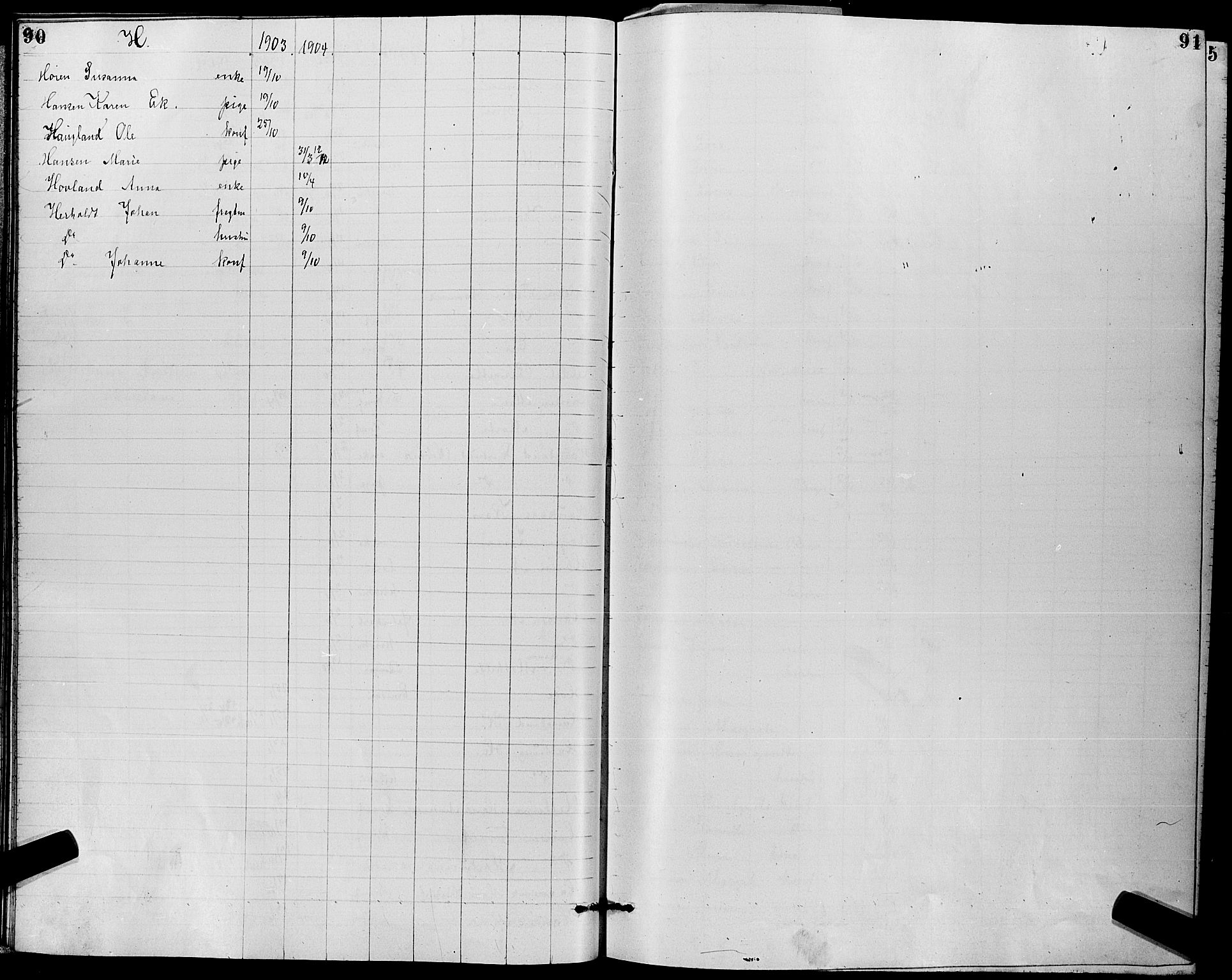 Strømm kirkebøker, AV/SAKO-A-322/G/Ga/L0002: Parish register (copy) no. I 2, 1885-1888, p. 90-91