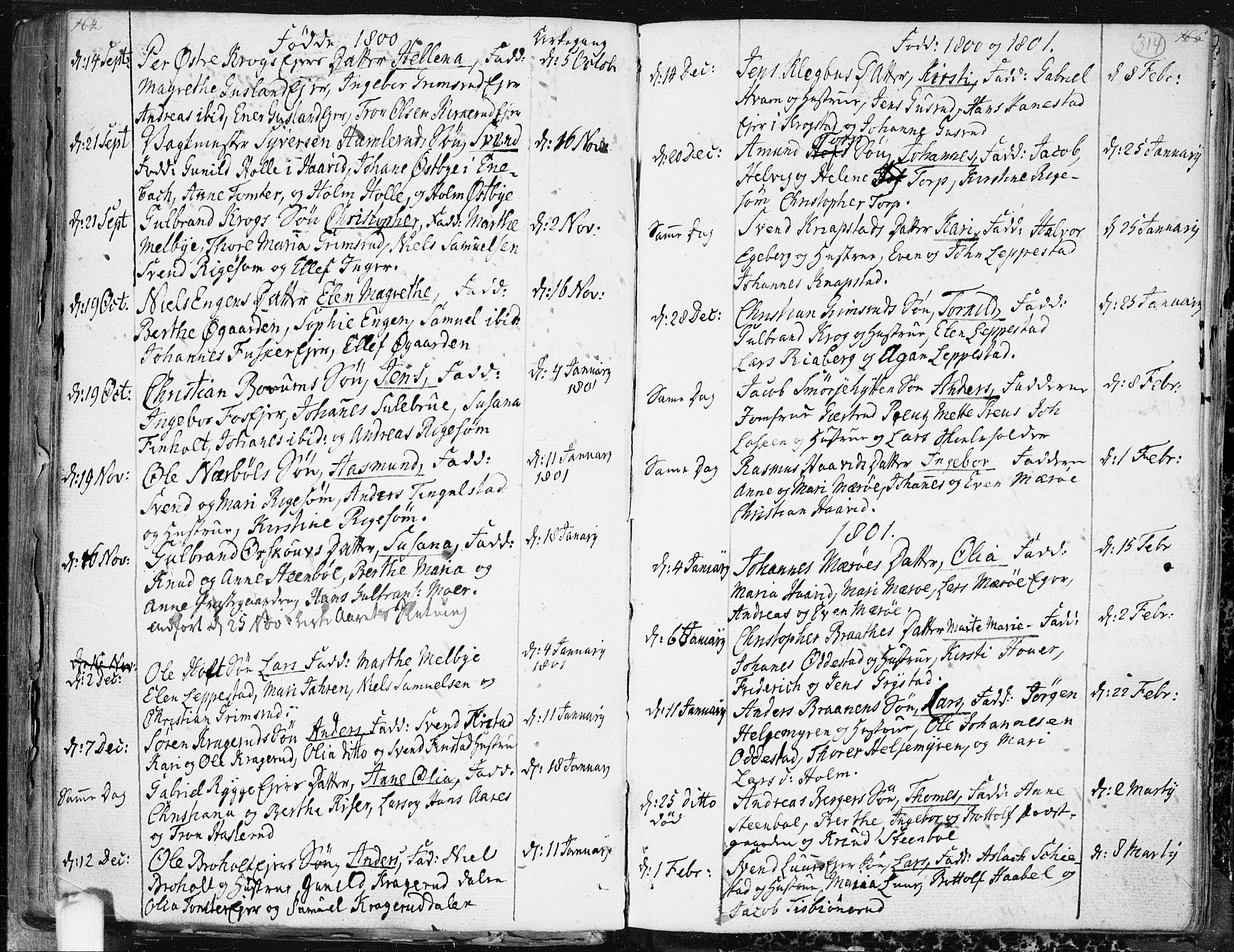 Hobøl prestekontor Kirkebøker, SAO/A-2002/F/Fa/L0001: Parish register (official) no. I 1, 1733-1814, p. 314