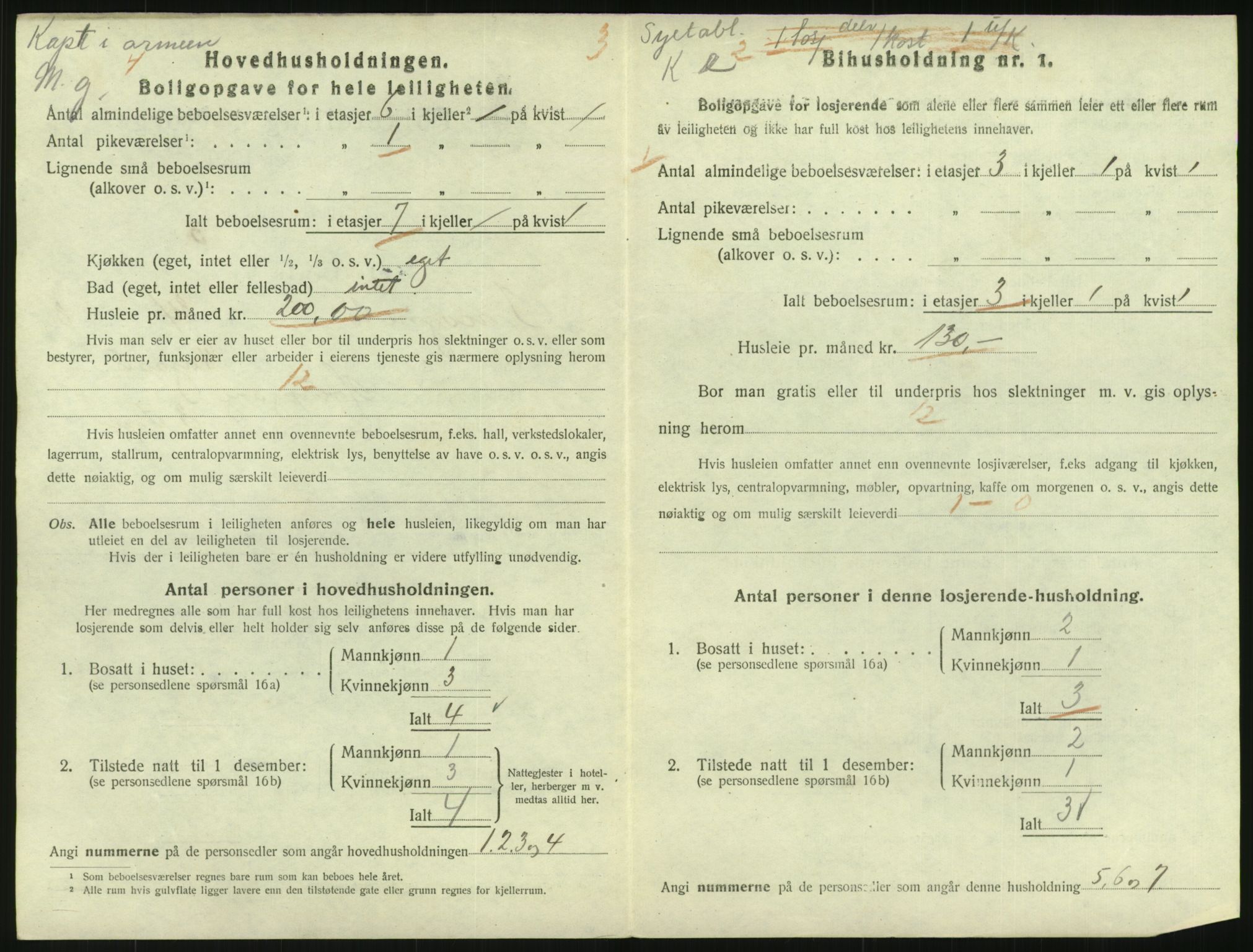 SAO, 1920 census for Kristiania, 1920, p. 45561