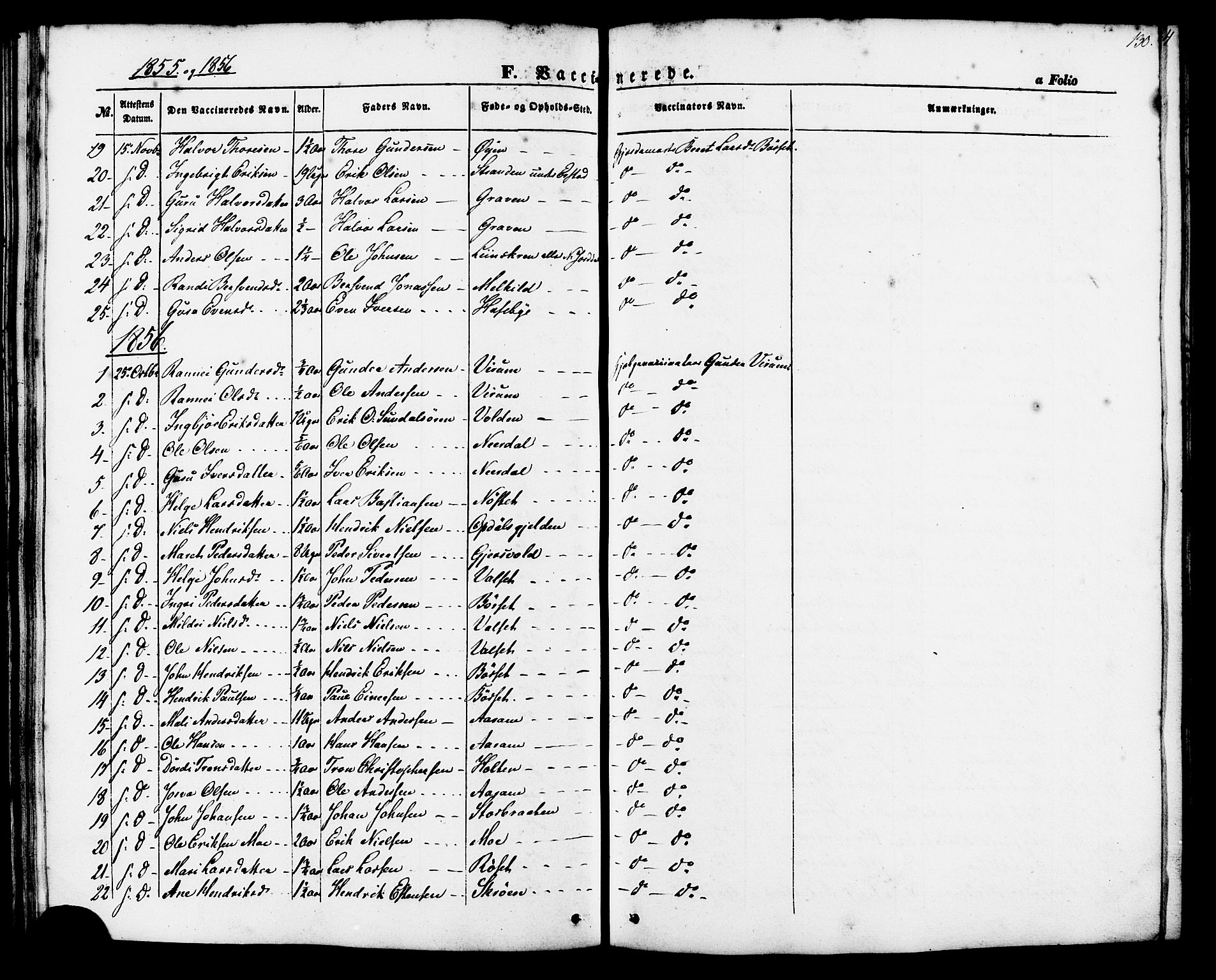 Ministerialprotokoller, klokkerbøker og fødselsregistre - Møre og Romsdal, AV/SAT-A-1454/588/L1004: Parish register (official) no. 588A01, 1854-1870, p. 130