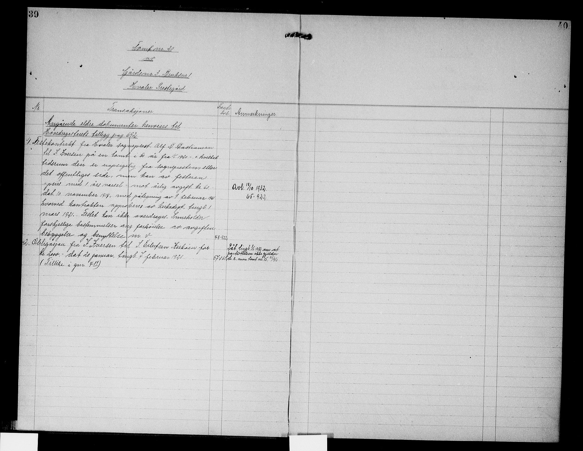 Onsøy sorenskriveri, AV/SAO-A-10474/G/Gb/Gbc/L0005: Mortgage register no. III 5, 1929, p. 39-40