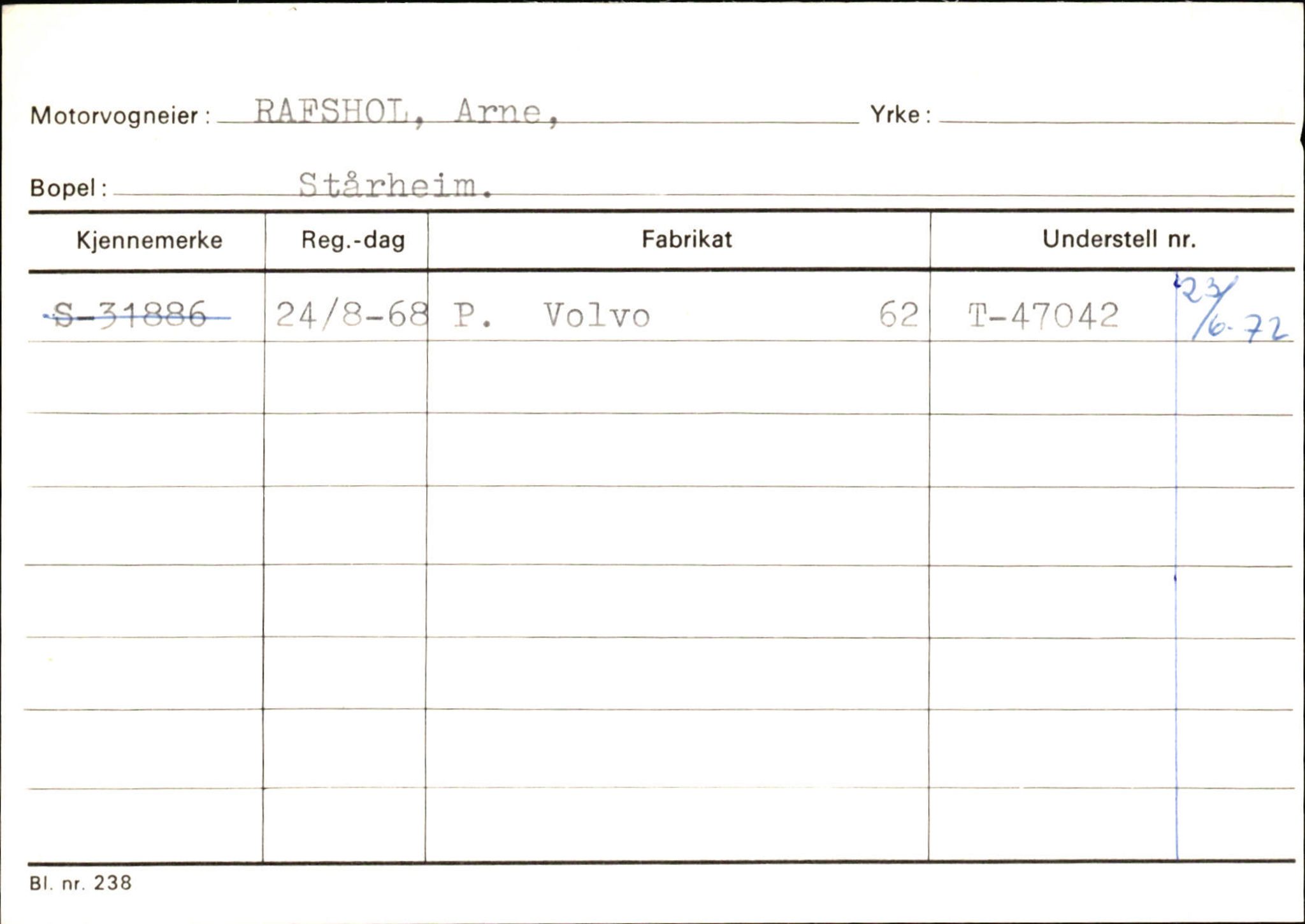 Statens vegvesen, Sogn og Fjordane vegkontor, AV/SAB-A-5301/4/F/L0129: Eigarregistrer Eid A-S, 1945-1975, p. 2134