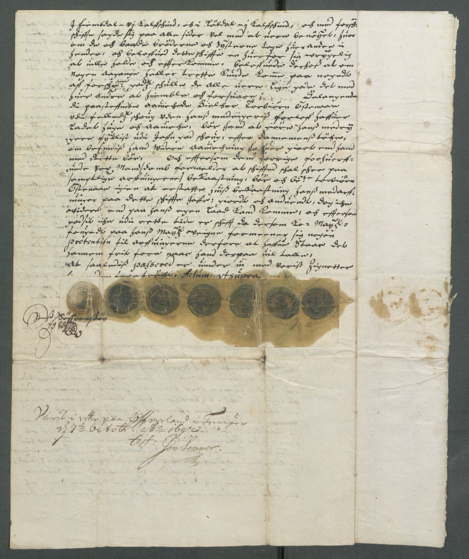 Riksarkivets diplomsamling, AV/RA-EA-5965/F02/L0171: Dokumenter, 1667-1670, p. 28