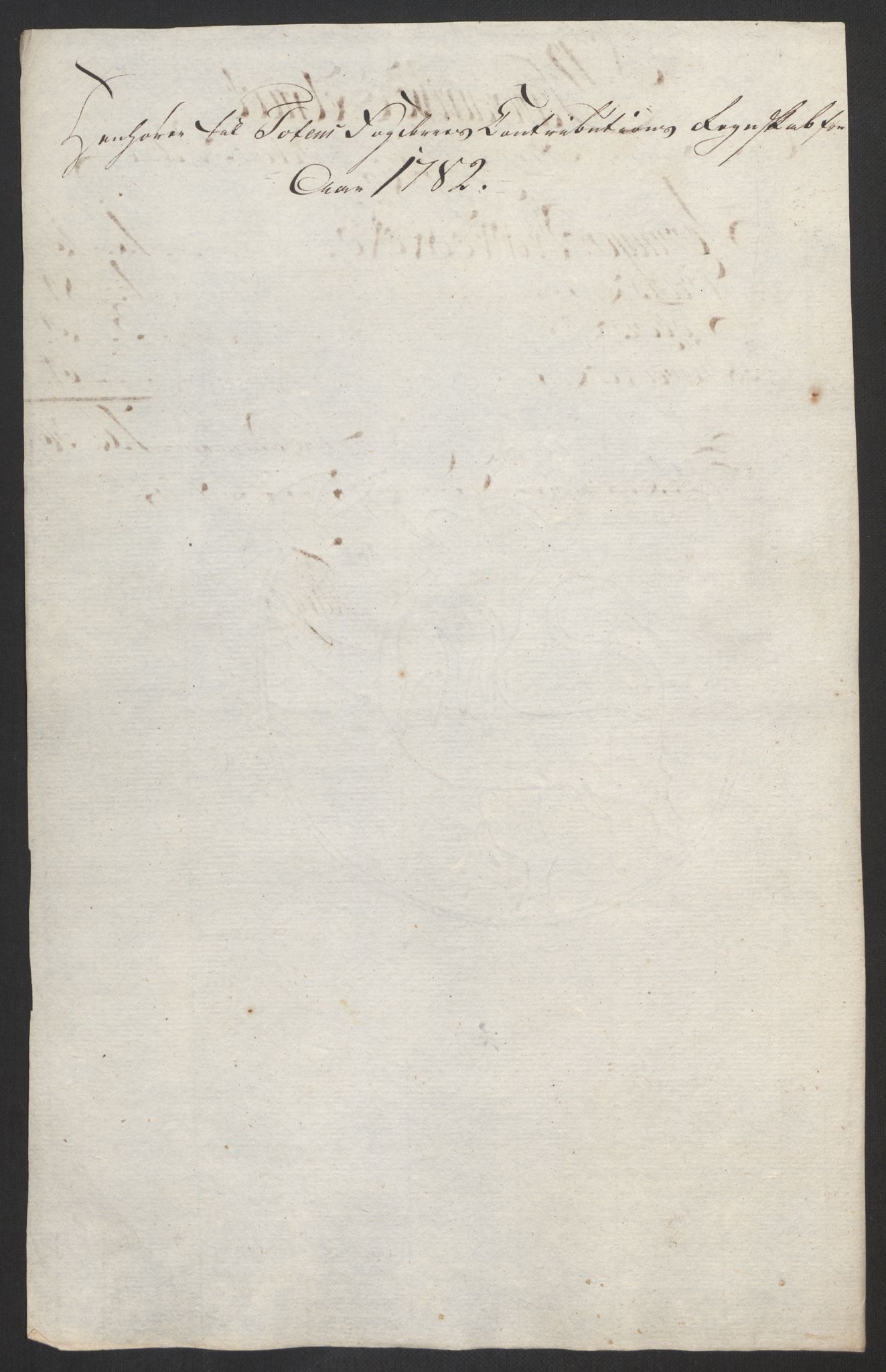 Rentekammeret inntil 1814, Reviderte regnskaper, Fogderegnskap, AV/RA-EA-4092/R19/L1369: Fogderegnskap Toten, Hadeland og Vardal, 1782, p. 101