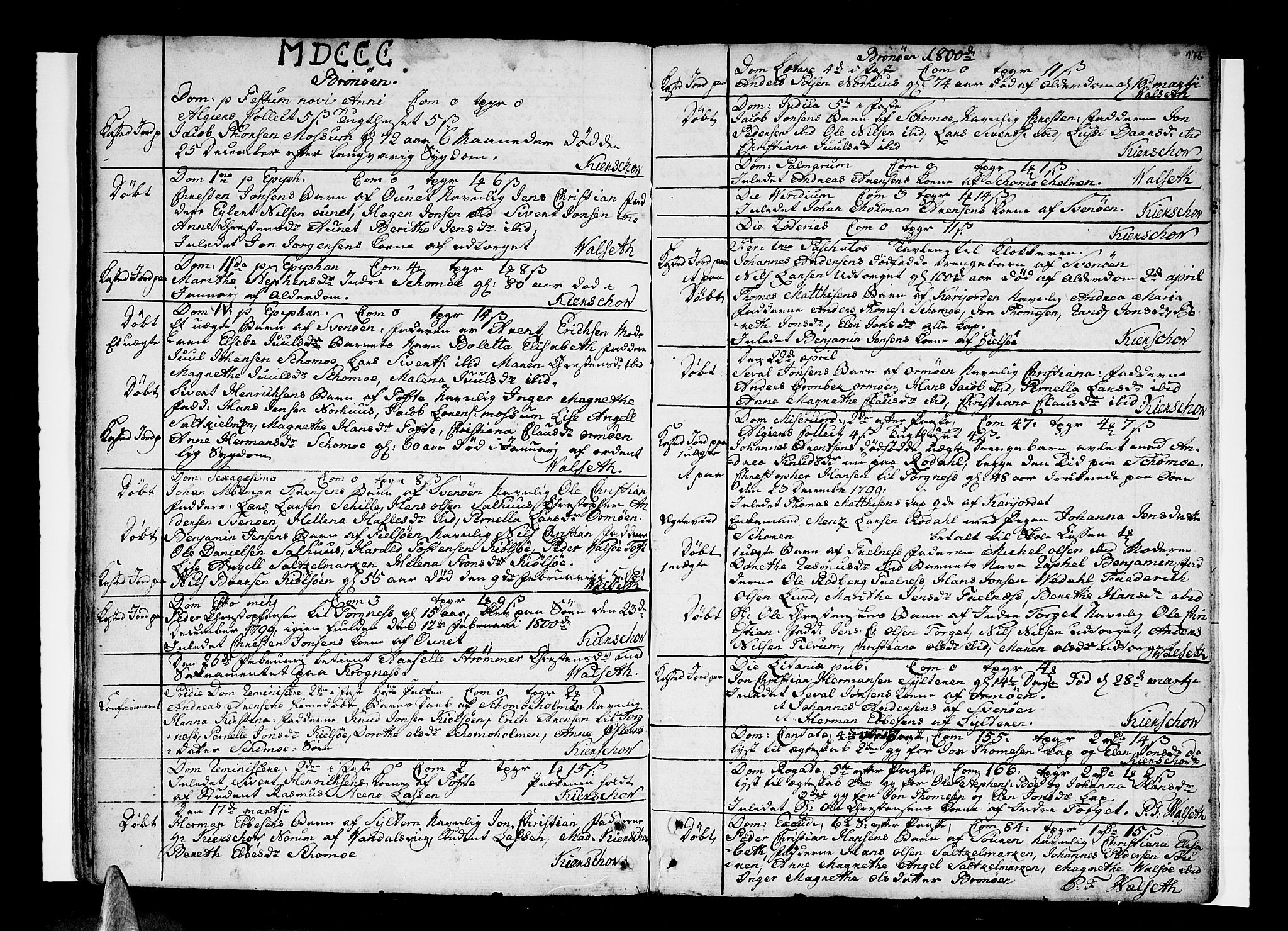 Ministerialprotokoller, klokkerbøker og fødselsregistre - Nordland, SAT/A-1459/813/L0195: Parish register (official) no. 813A05, 1752-1803, p. 176