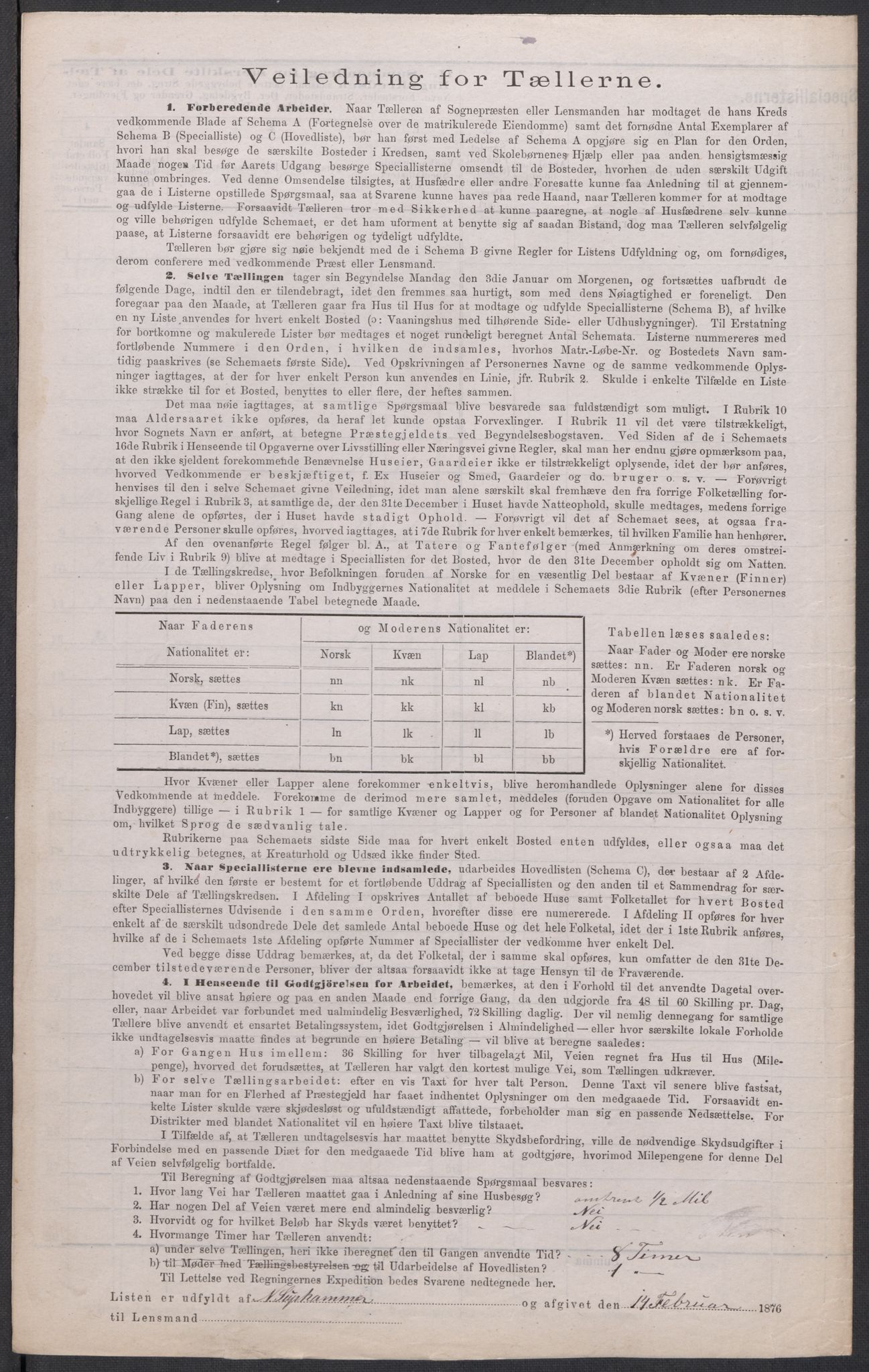 RA, 1875 census for 0231P Skedsmo, 1875, p. 19