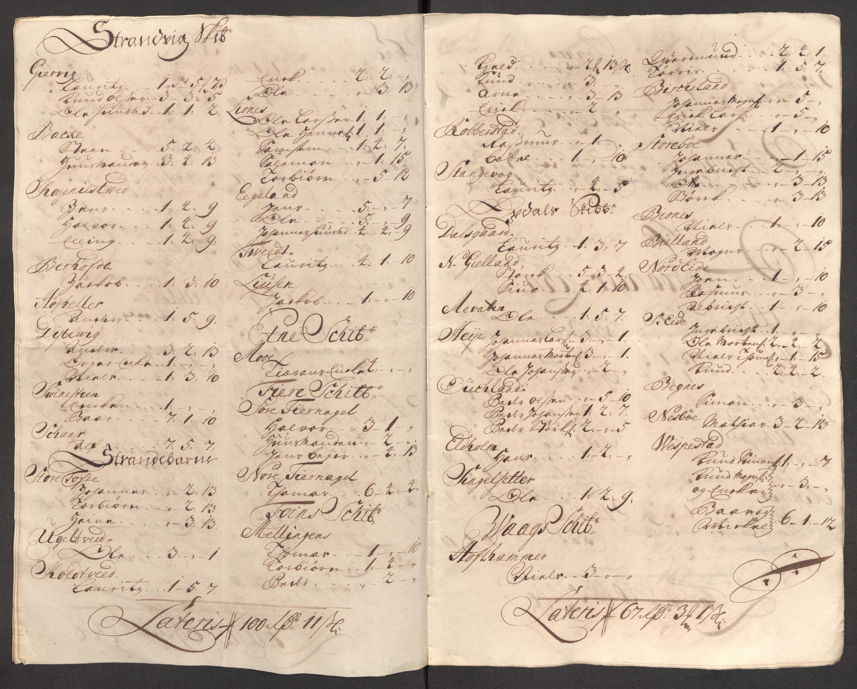 Rentekammeret inntil 1814, Reviderte regnskaper, Fogderegnskap, AV/RA-EA-4092/R50/L3160: Fogderegnskap Lyse kloster, 1710-1719, p. 380