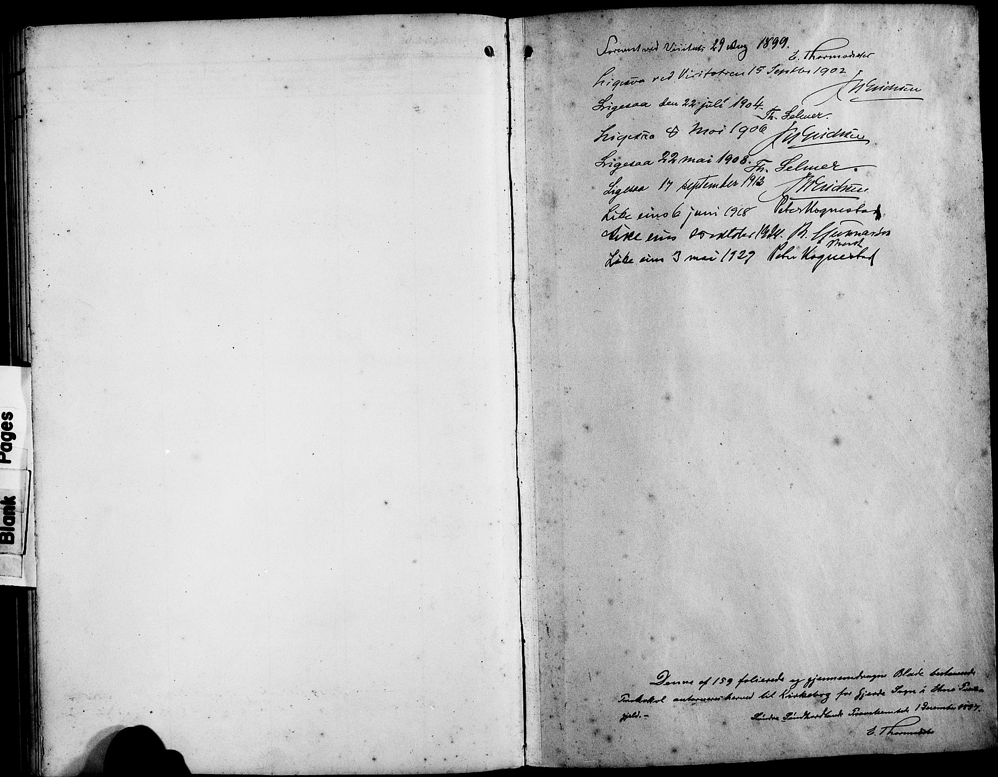 Etne sokneprestembete, SAB/A-75001/H/Hab: Parish register (copy) no. B 5, 1898-1926