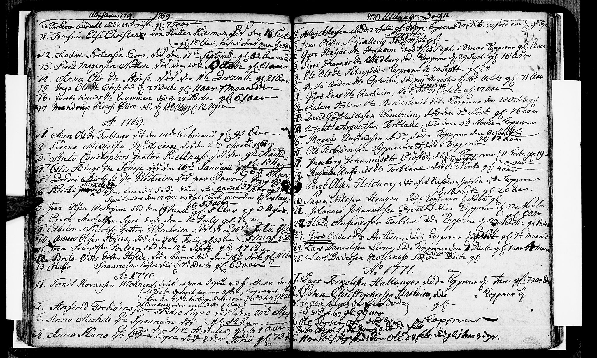 Ulvik sokneprestembete, SAB/A-78801/H/Haa: Parish register (official) no. A 8, 1743-1792, p. 26