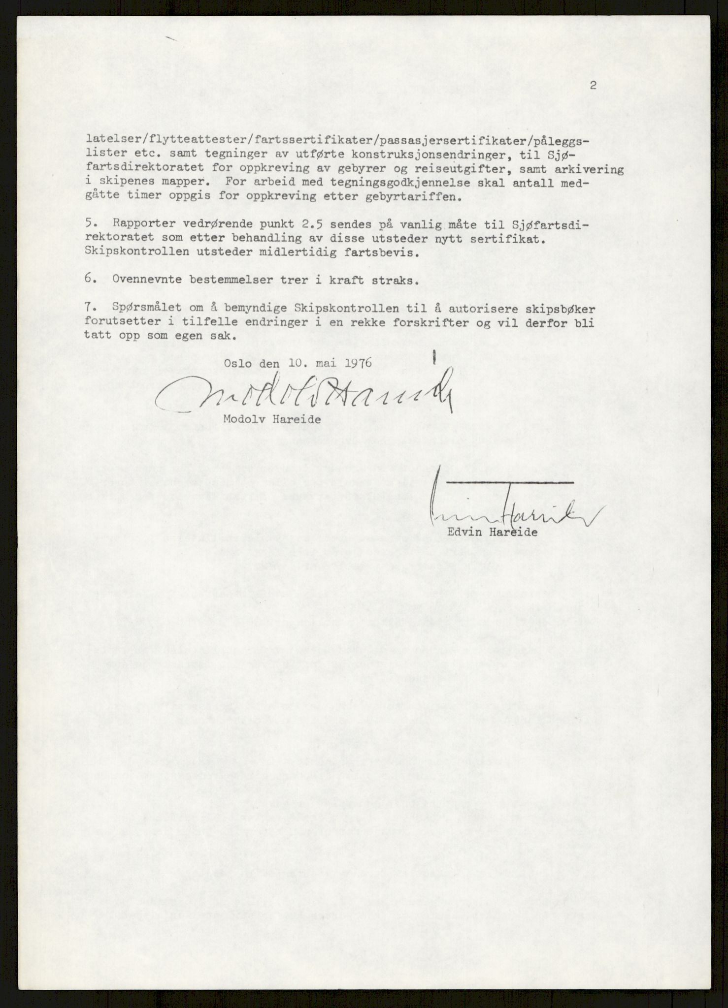 Sjøfartsdirektoratet med forløpere, generelt arkiv, AV/RA-S-1407/D/Du/Duc/L0641/0004: Skipskontrollen - Forskrifter    / Utleiebåter (2 mapper), 1977-1989, p. 142