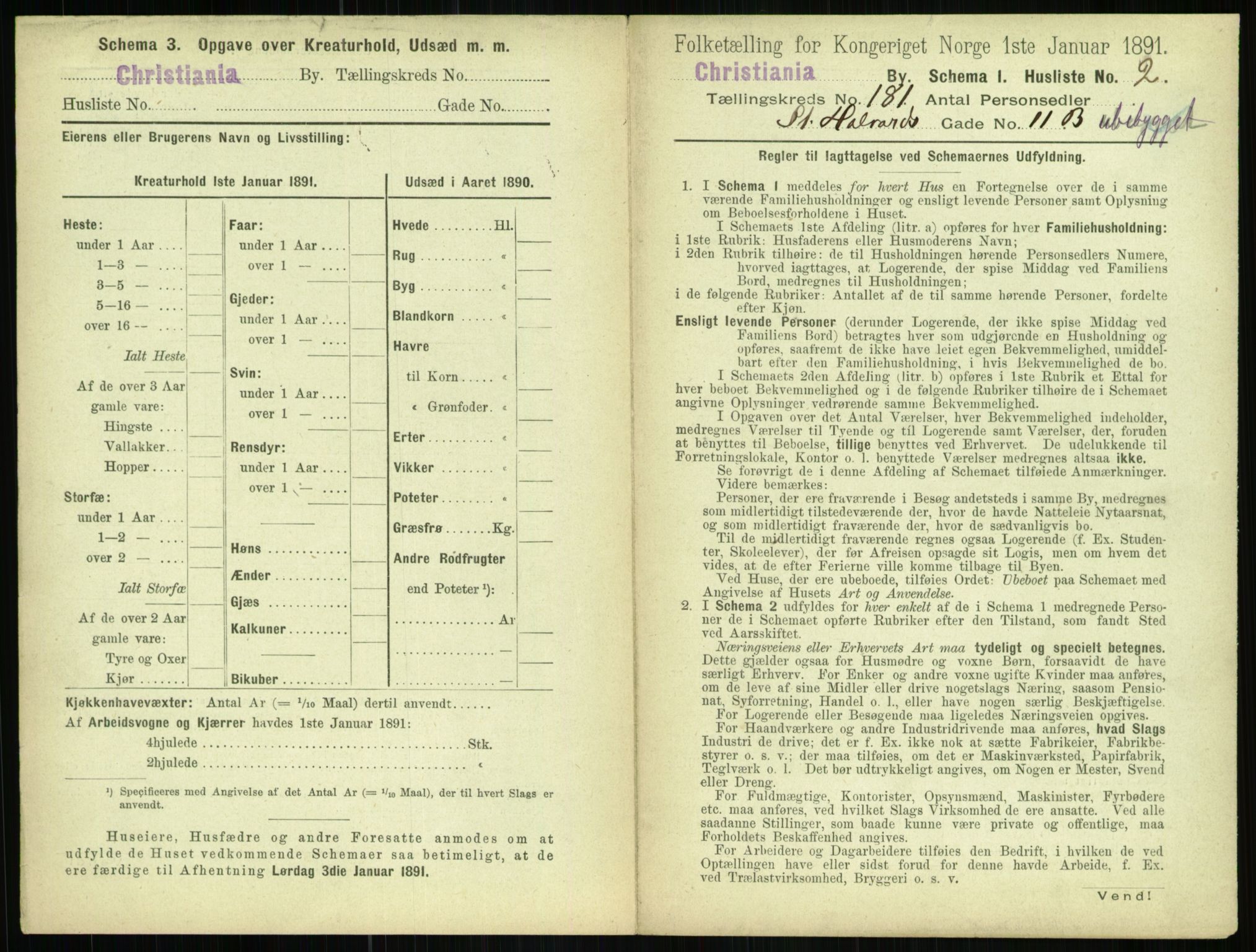 RA, 1891 census for 0301 Kristiania, 1891, p. 108457