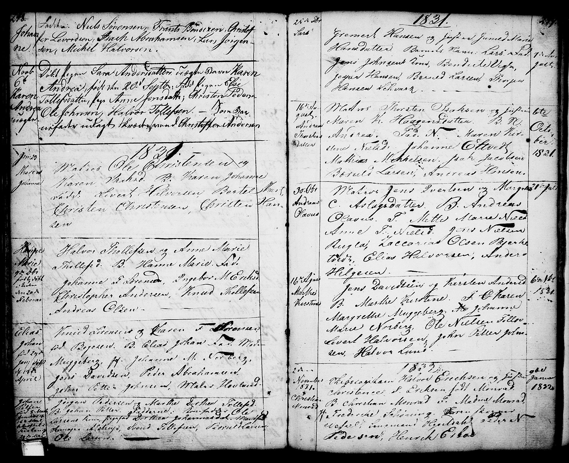 Porsgrunn kirkebøker , SAKO/A-104/F/Fa/L0001: Parish register (official) no. 1, 1764-1814, p. 248-249