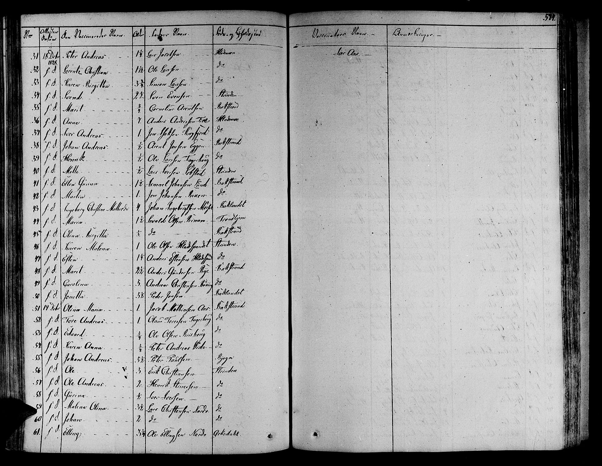 Ministerialprotokoller, klokkerbøker og fødselsregistre - Sør-Trøndelag, AV/SAT-A-1456/606/L0286: Parish register (official) no. 606A04 /1, 1823-1840, p. 574