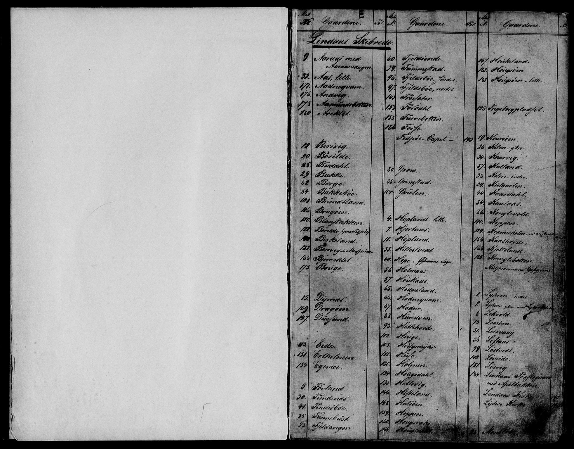 Nordhordland sorenskrivar, SAB/A-2901/1/G/Ga/Gaaa/L0006a: Mortgage register no. II.A.a.6a, 1820-1851