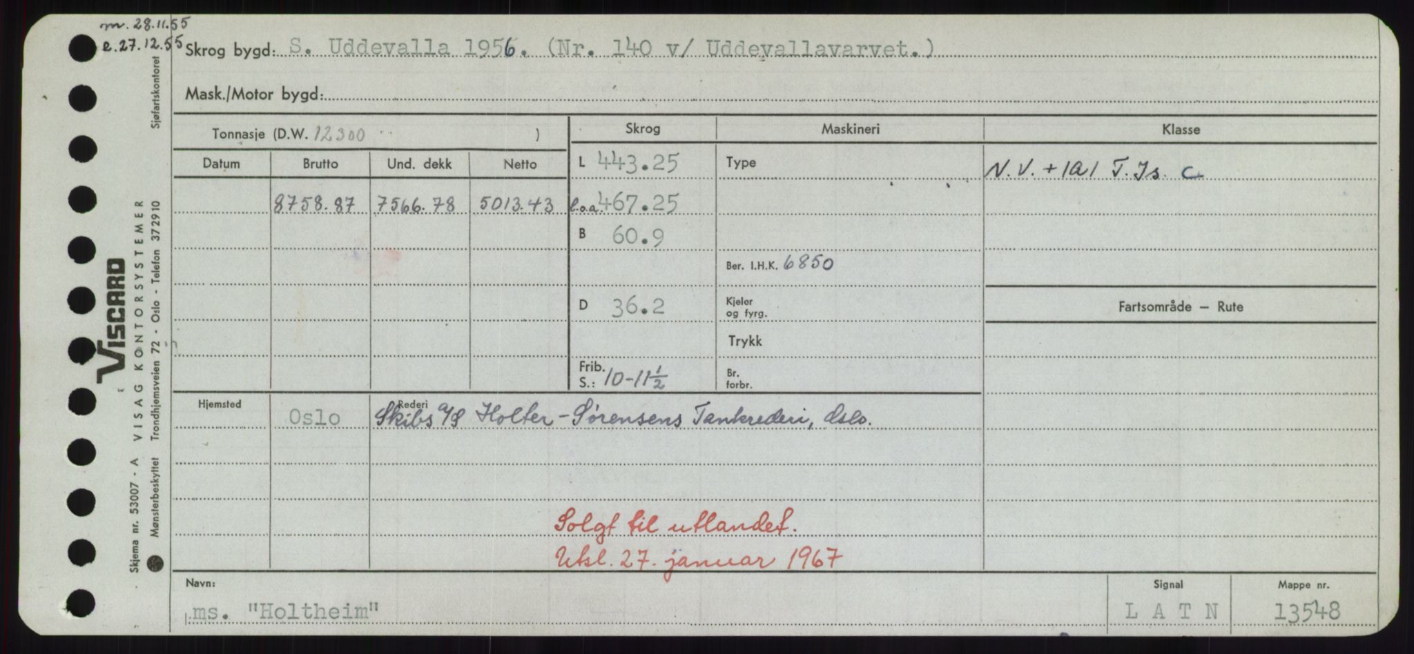 Sjøfartsdirektoratet med forløpere, Skipsmålingen, AV/RA-S-1627/H/Hd/L0017: Fartøy, Holi-Hå, p. 33