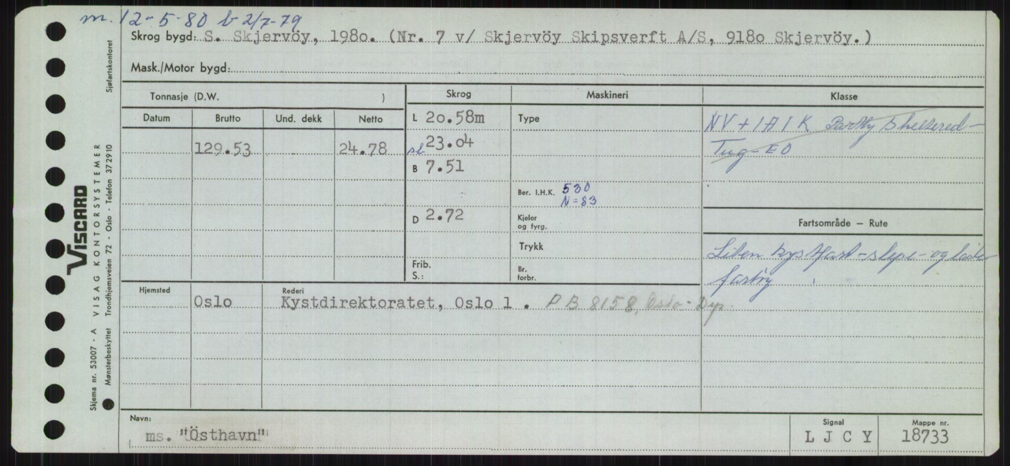 Sjøfartsdirektoratet med forløpere, Skipsmålingen, AV/RA-S-1627/H/Ha/L0006/0002: Fartøy, Sver-Å / Fartøy, U-Å, p. 766