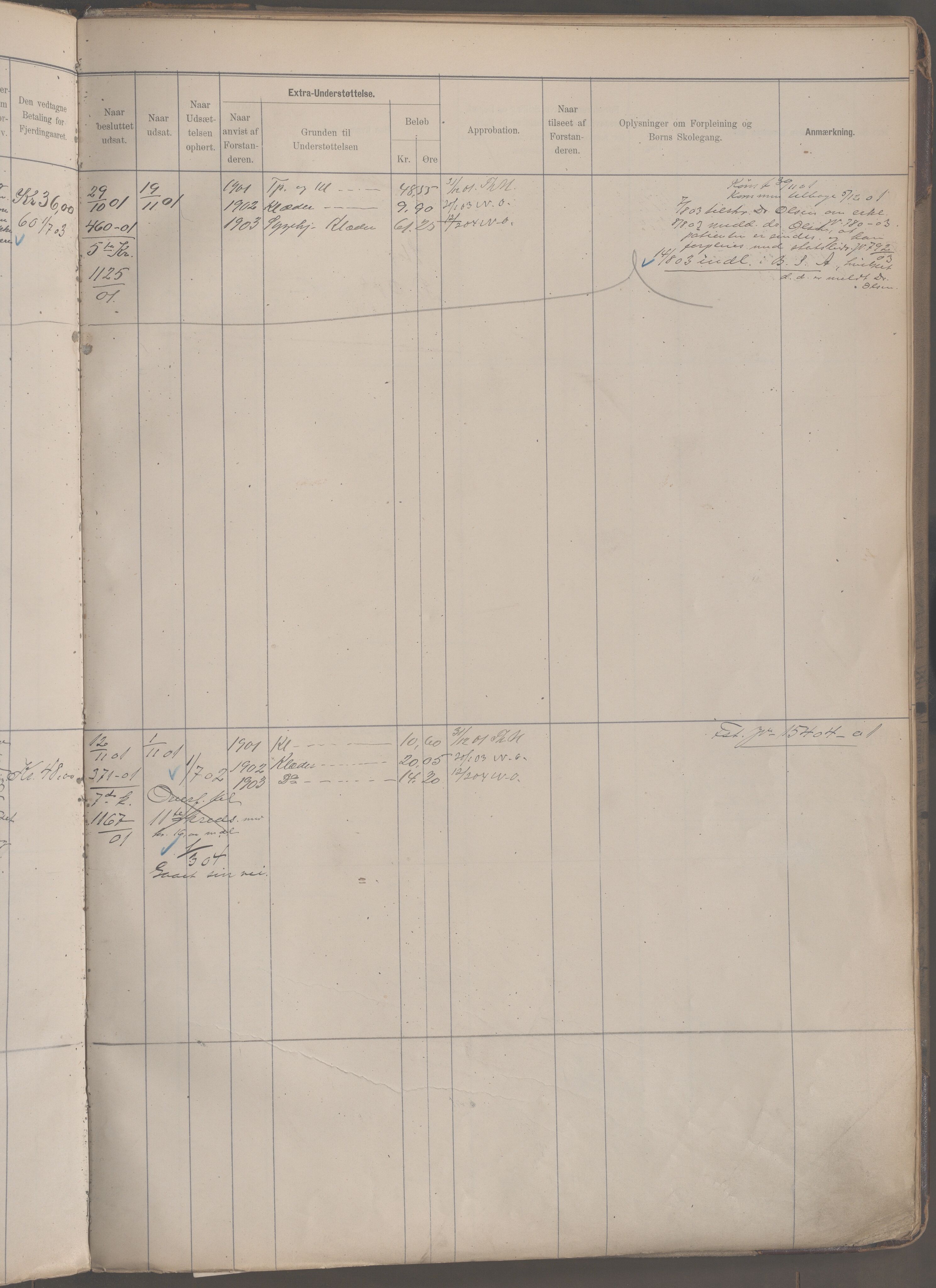 Fattigvesenet, OBA/A-20045/H/Hb/L0004: Manntallsprotokoll. Mnr. 400-1001, 1888-1901, p. 375a