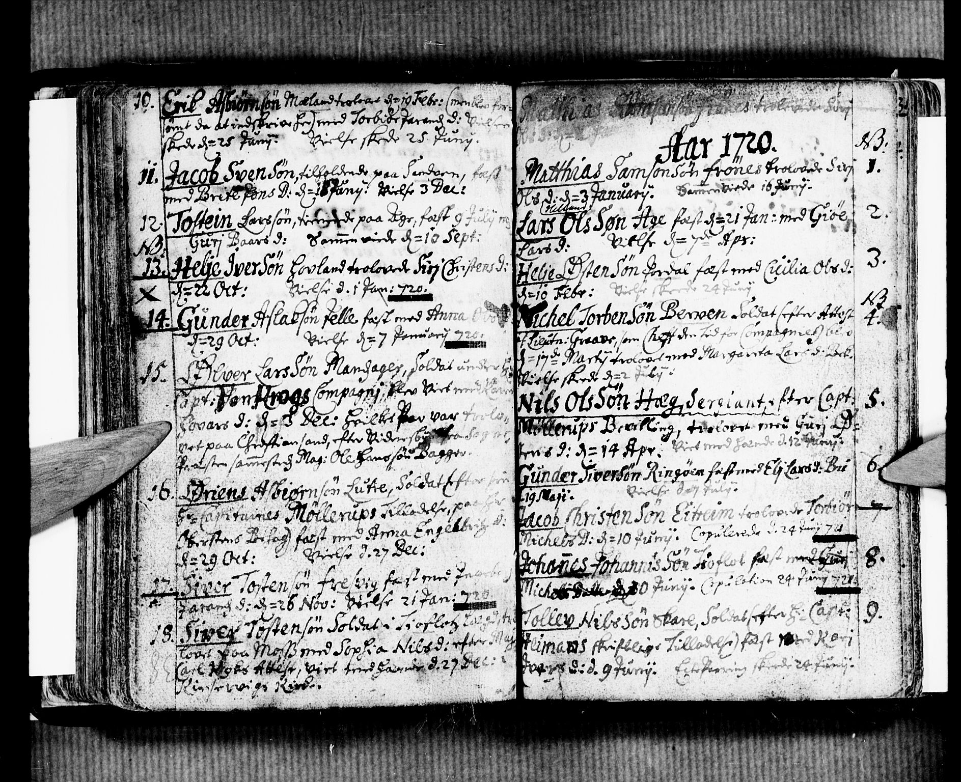 Ullensvang sokneprestembete, AV/SAB-A-78701/H/Haa: Parish register (official) no. A 2, 1669-1732