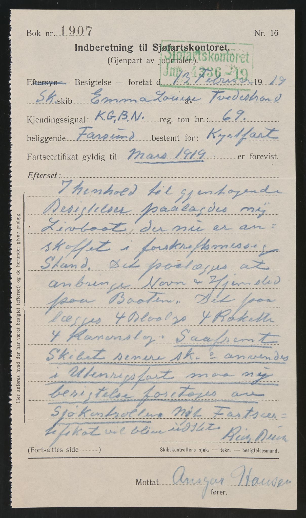 Sjøfartsdirektoratet med forløpere, skipsmapper slettede skip, AV/RA-S-4998/F/Fa/L0295: --, 1862-1929, p. 556