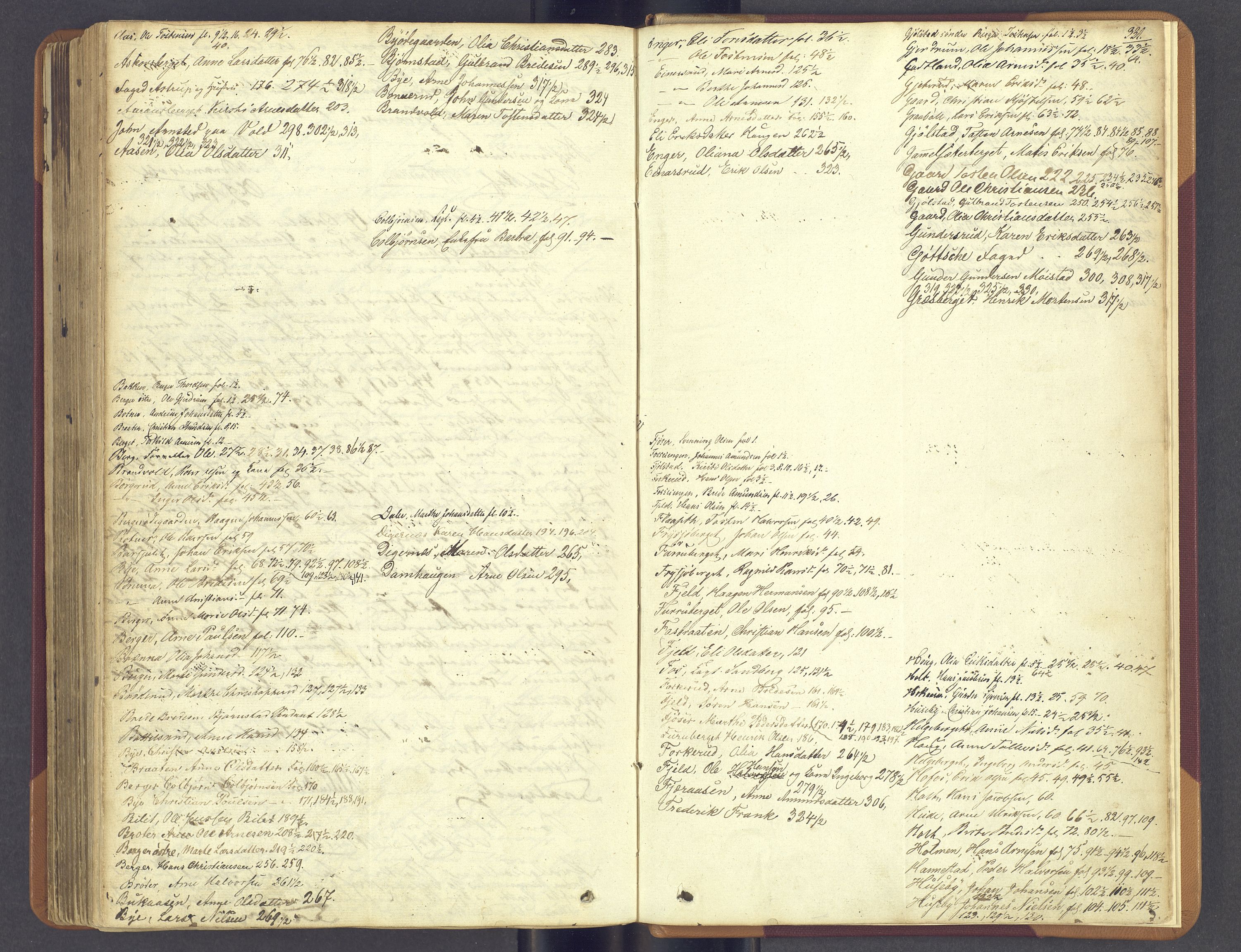 Solør tingrett, AV/SAH-TING-008/J/Jb/L0002: Skifteforhandlingsprotokoll - Grue, 1838-1859, p. 330b-331a