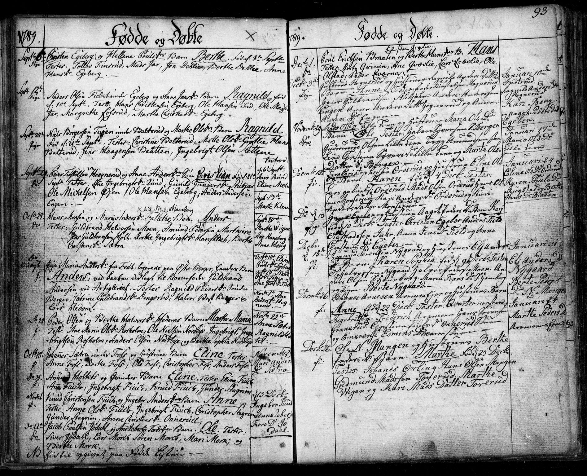 Aurskog prestekontor Kirkebøker, SAO/A-10304a/F/Fa/L0003: Parish register (official) no. I 3, 1767-1807, p. 93