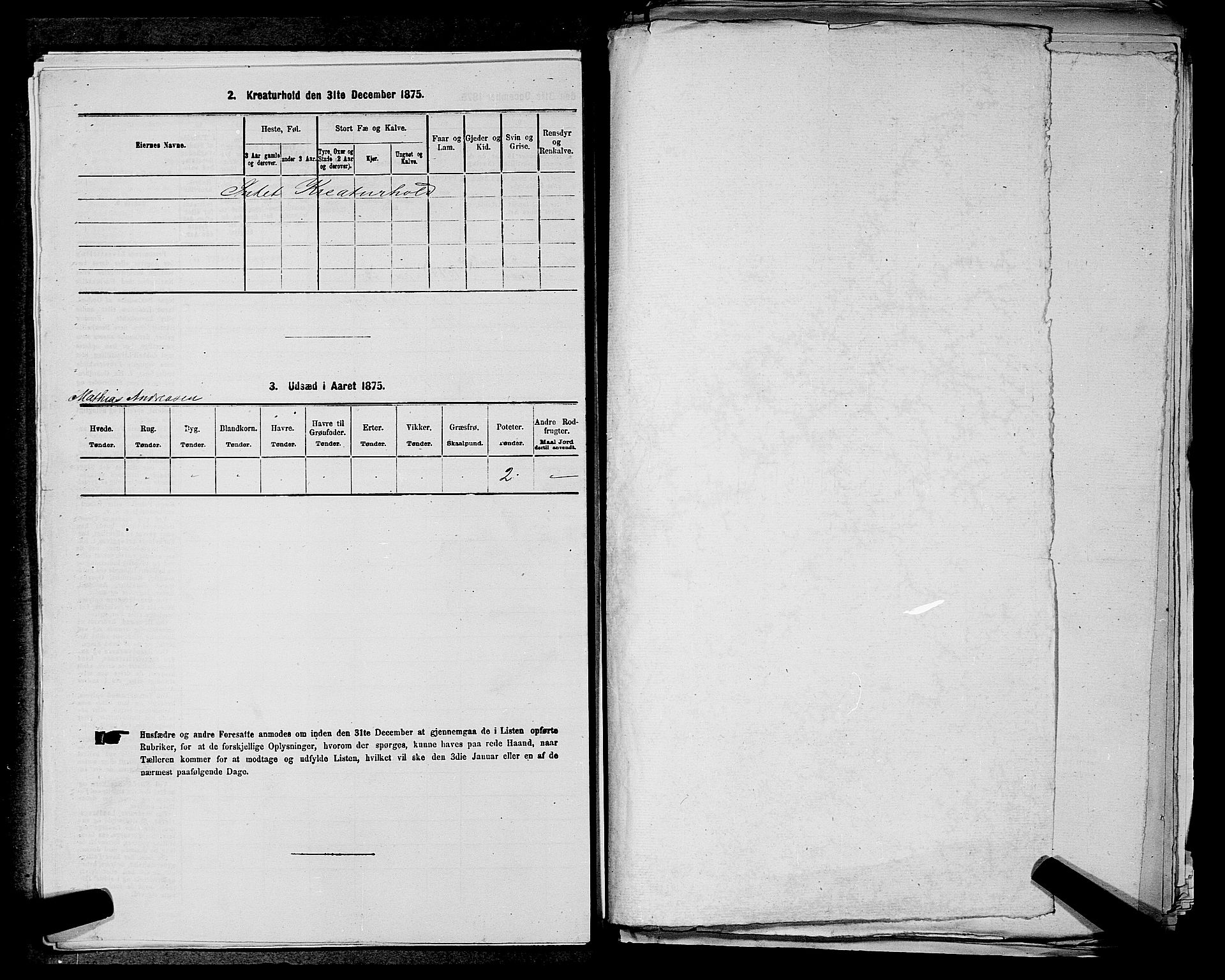 SAKO, 1875 census for 0720P Stokke, 1875, p. 1109